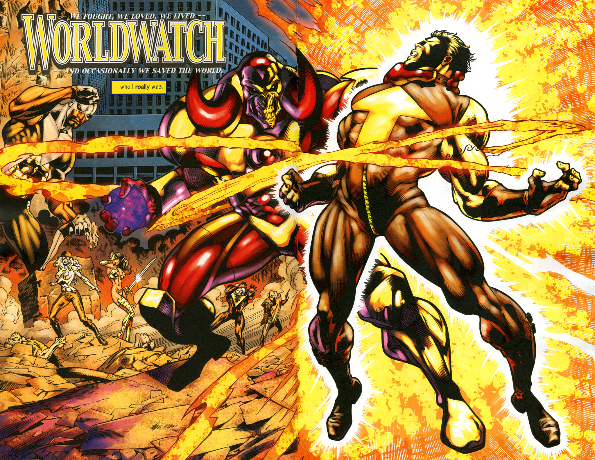 Read online Worldwatch comic -  Issue #2 - 4
