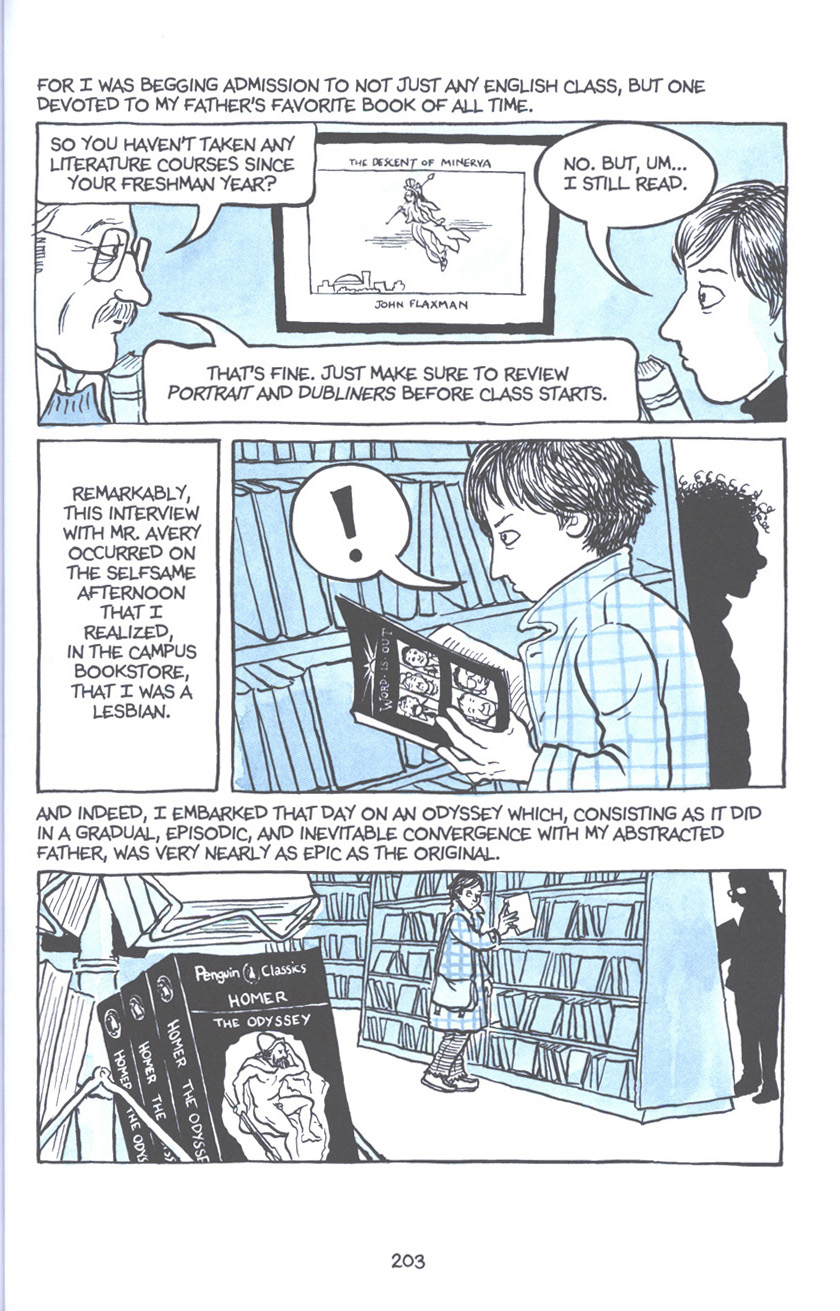 Read online Fun Home: A Family Tragicomic comic -  Issue # TPB - 209