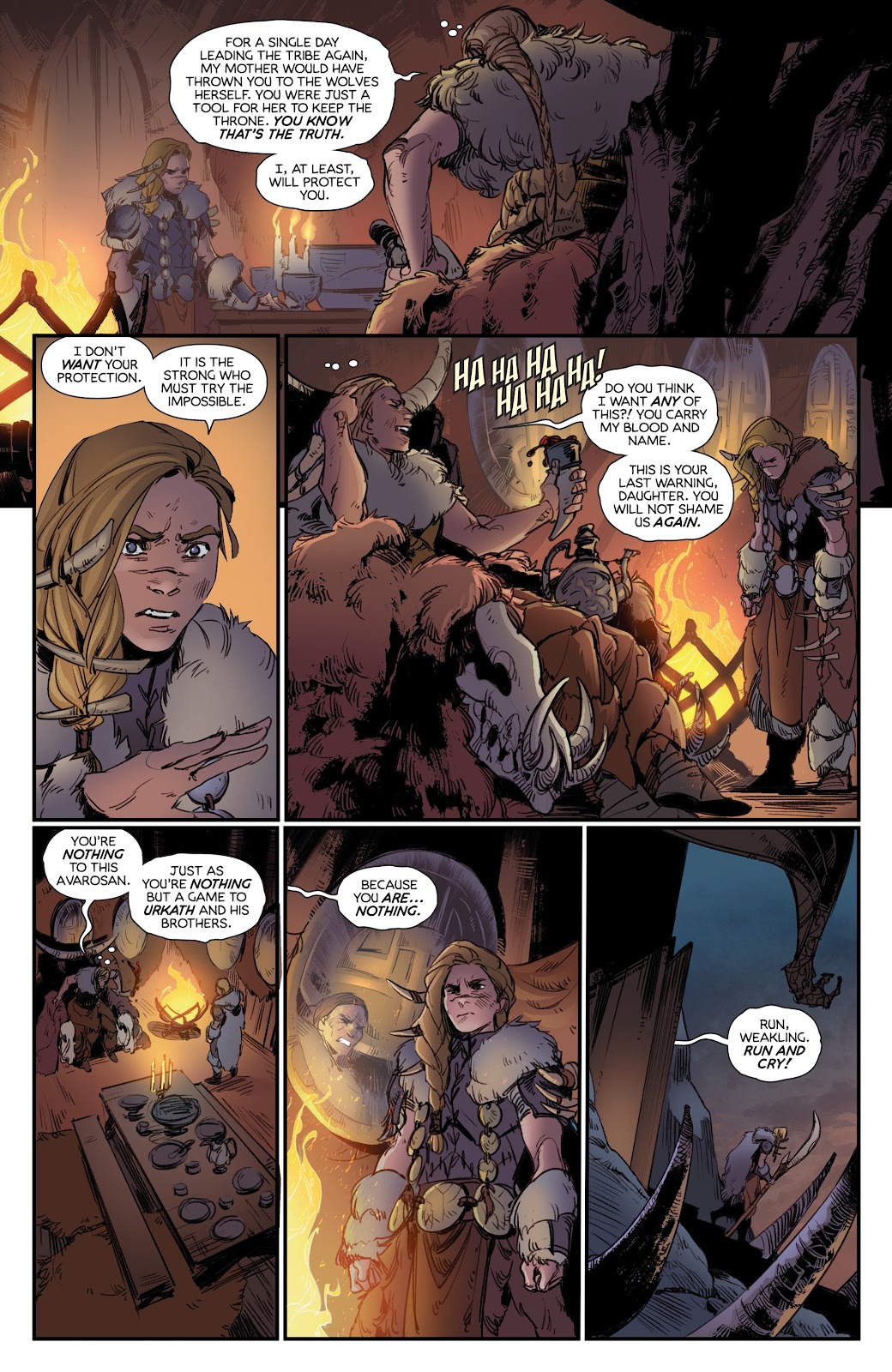 Read online League of Legends: Ashe: Warmother Special Edition comic -  Issue #4 - 5