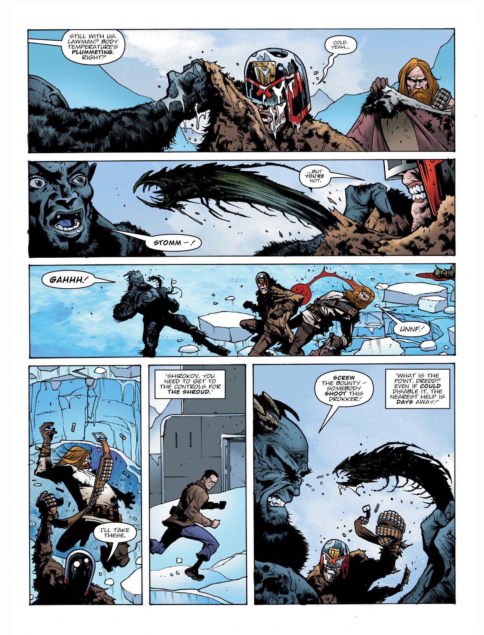 Read online 2000 AD comic -  Issue #2068 - 4