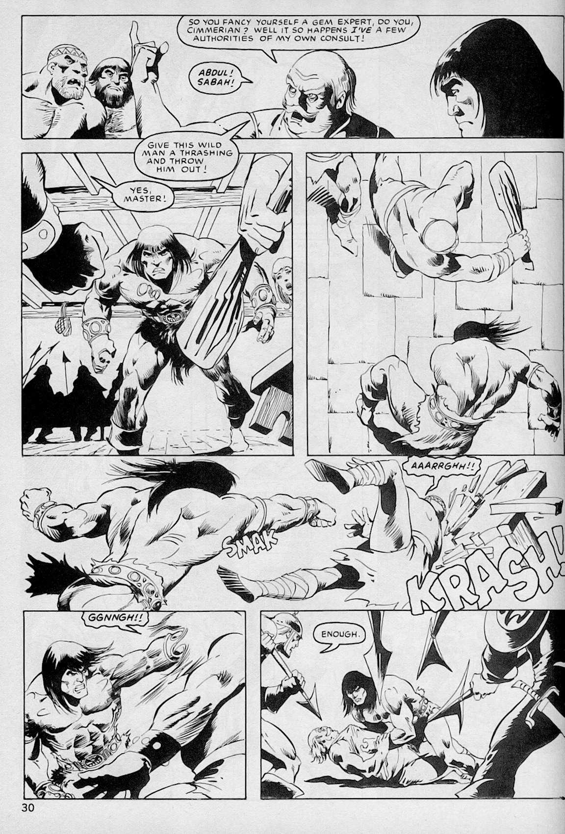 Read online The Savage Sword Of Conan comic -  Issue #103 - 29