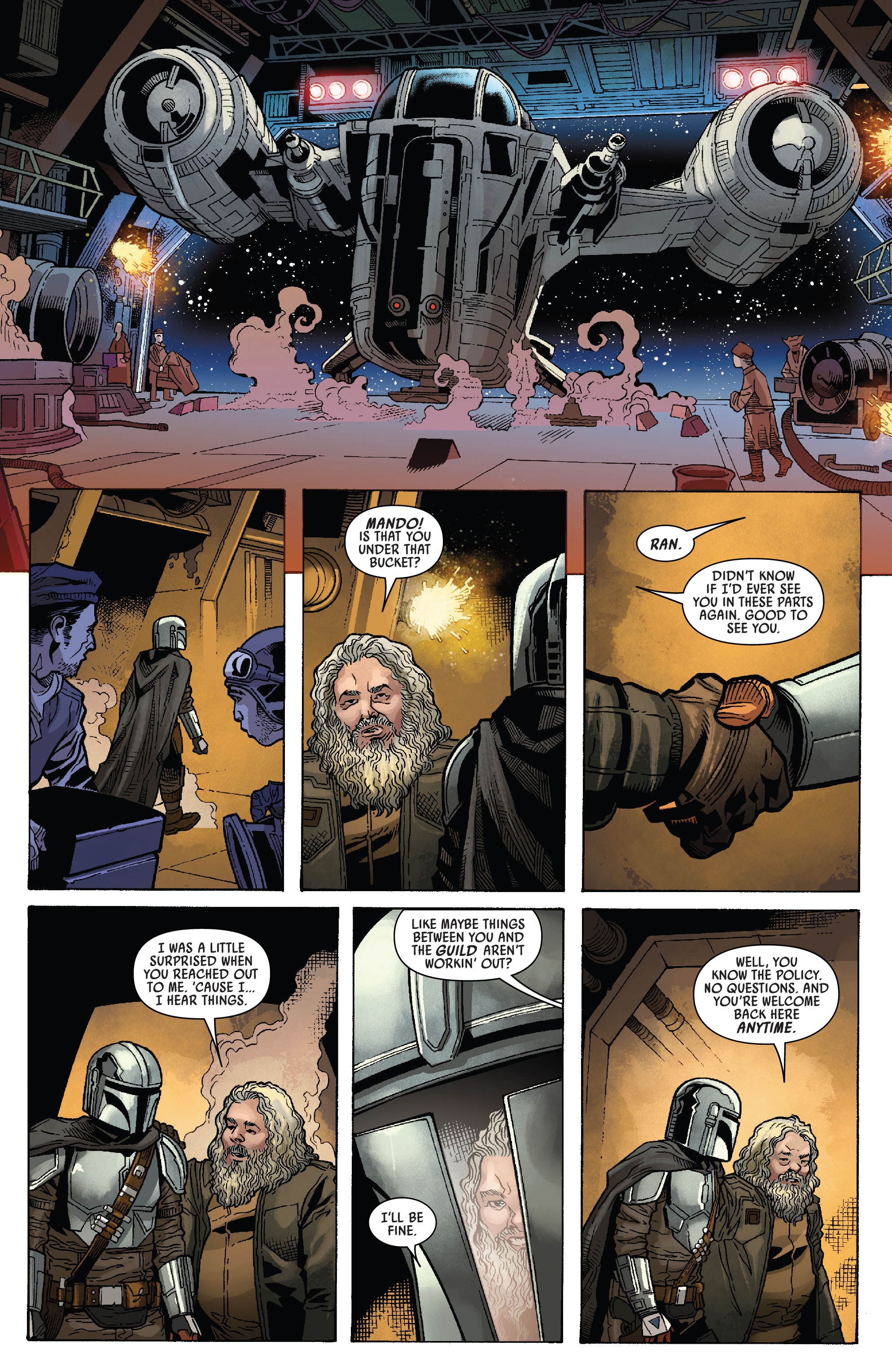 Read online Star Wars: The Mandalorian comic -  Issue #6 - 3