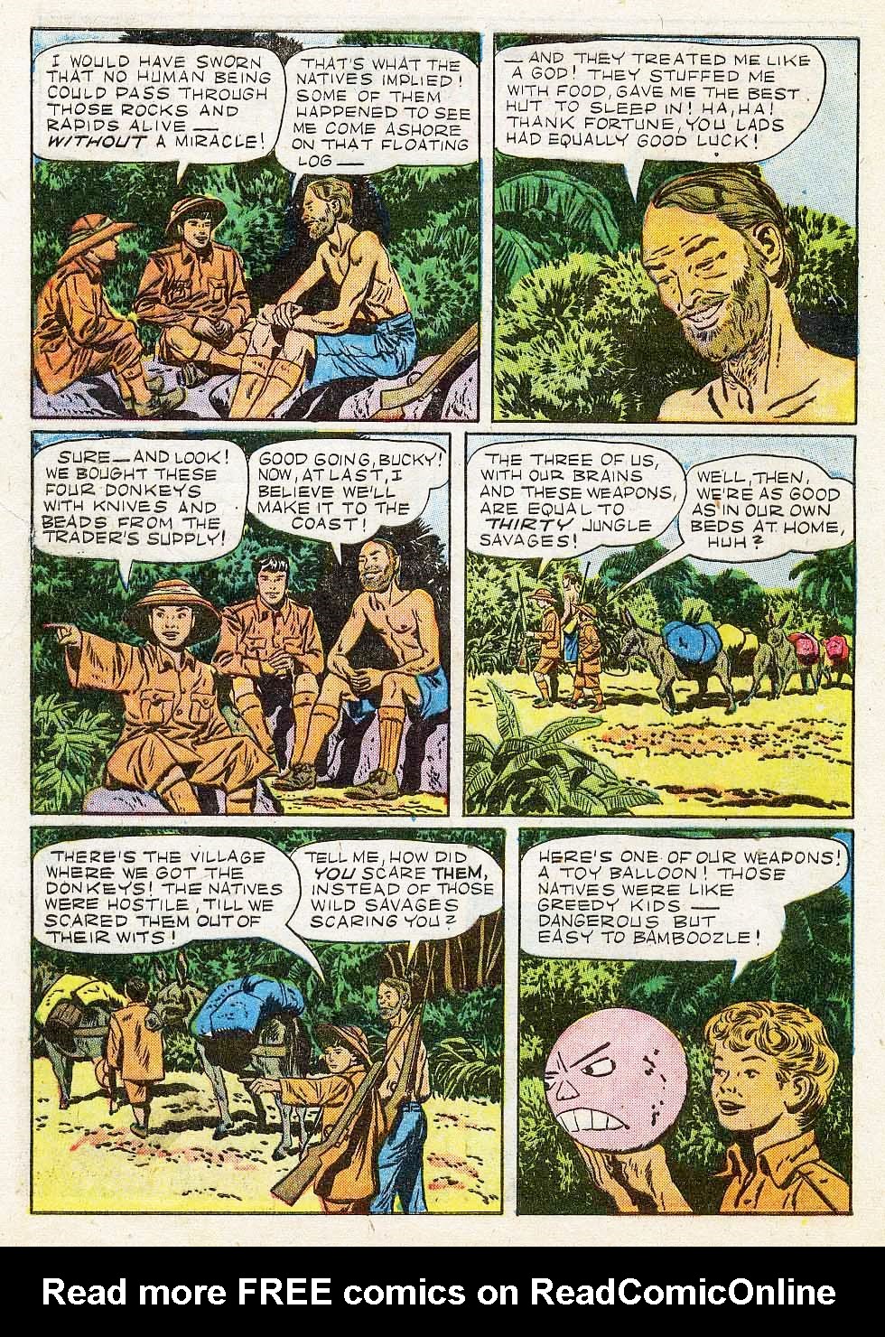 Read online Tarzan (1948) comic -  Issue #21 - 46