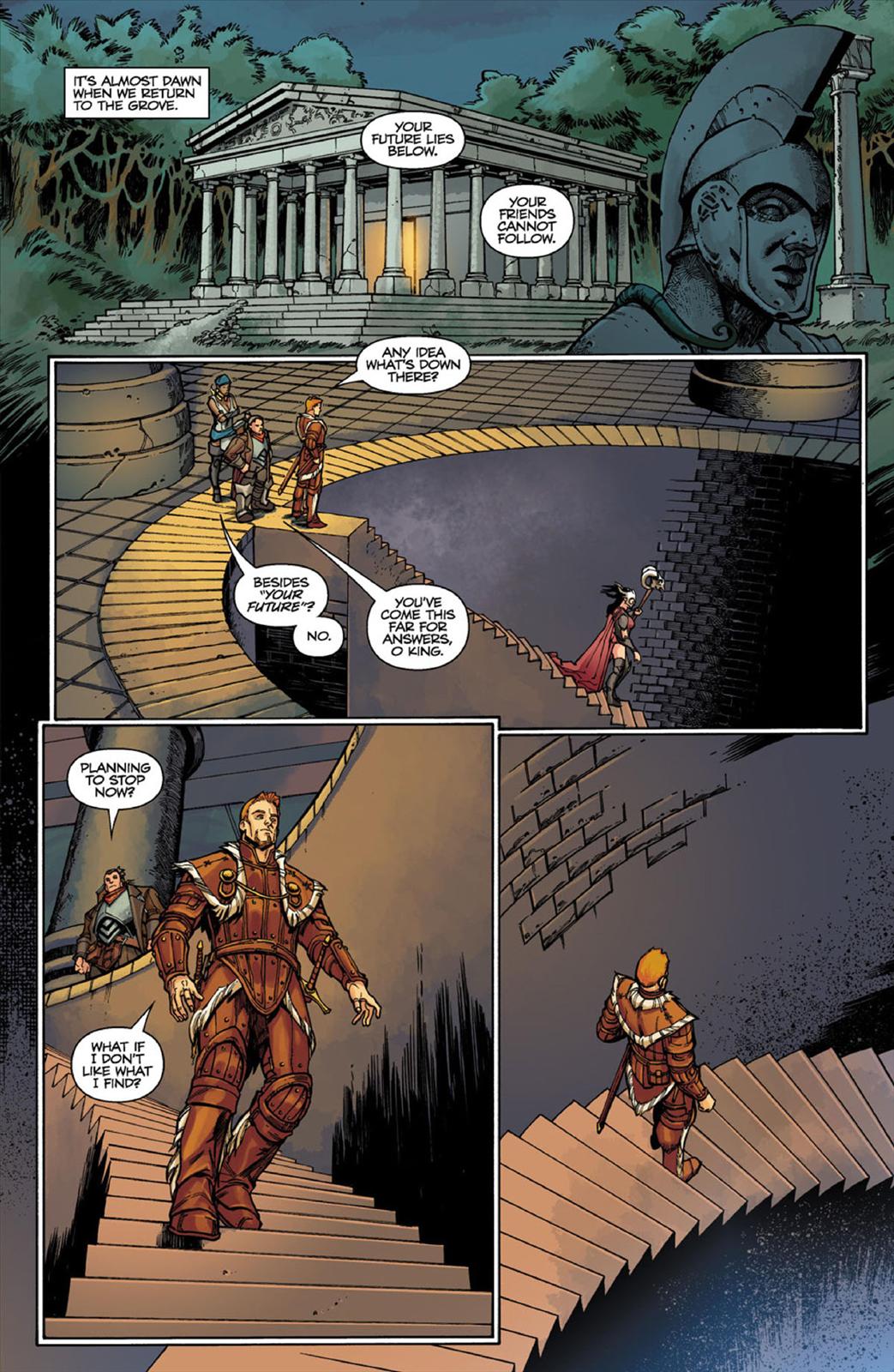 Read online Dragon Age: The Silent Grove comic -  Issue #6 - 6