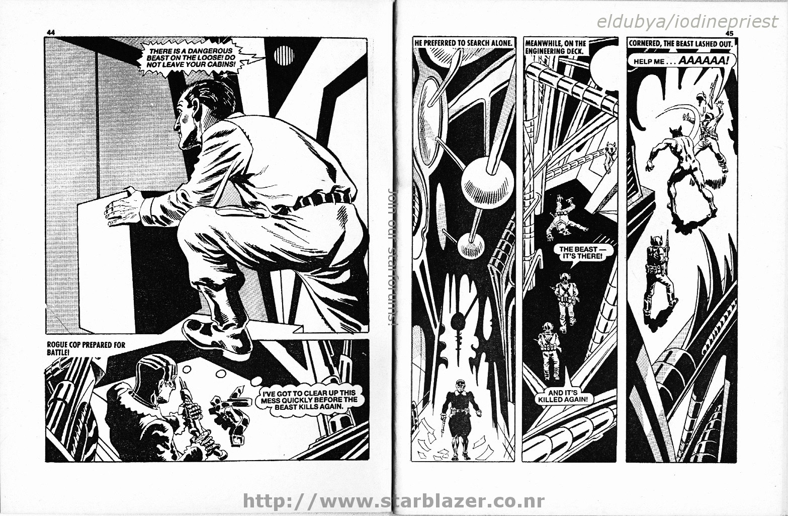 Read online Starblazer comic -  Issue #227 - 24