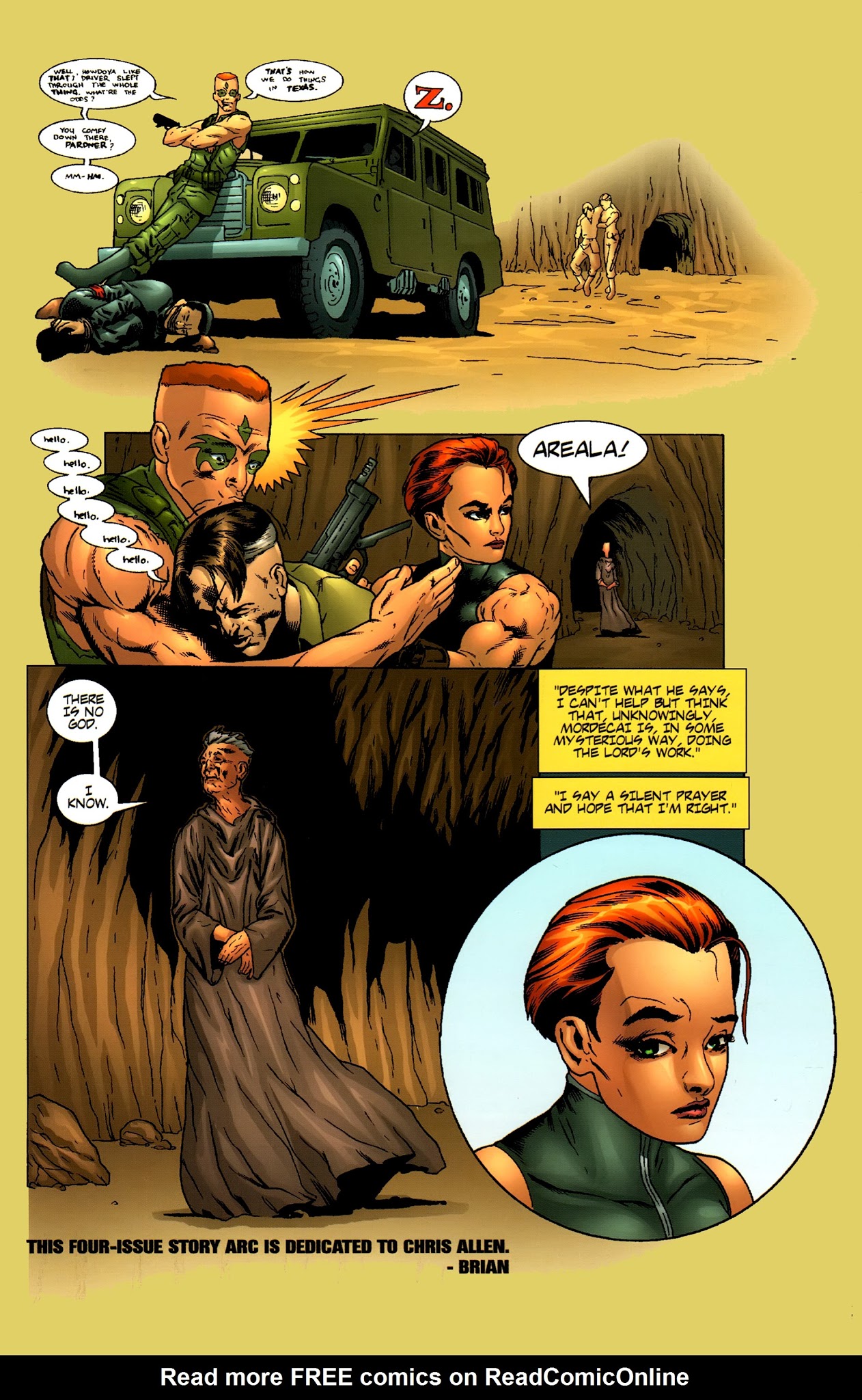 Read online Warrior Nun Areala (1999) comic -  Issue #8 - 22