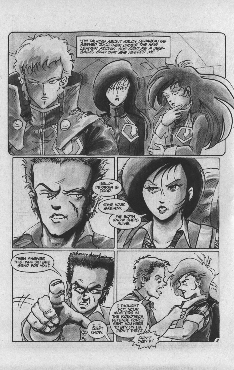 Read online Robotech II: The Sentinels - The Malcontent Uprisings comic -  Issue #4 - 11