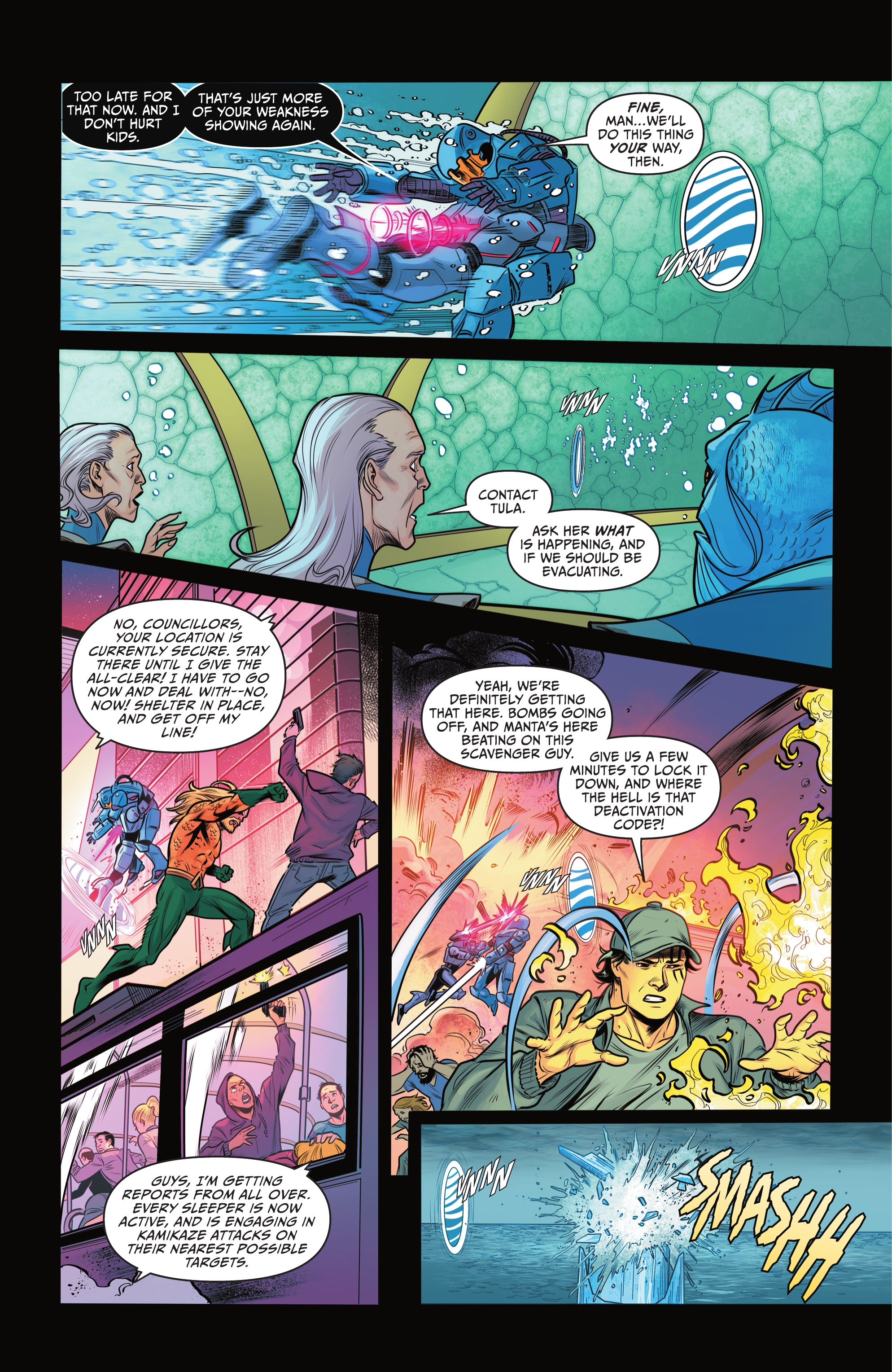 Read online Aquamen comic -  Issue #5 - 15