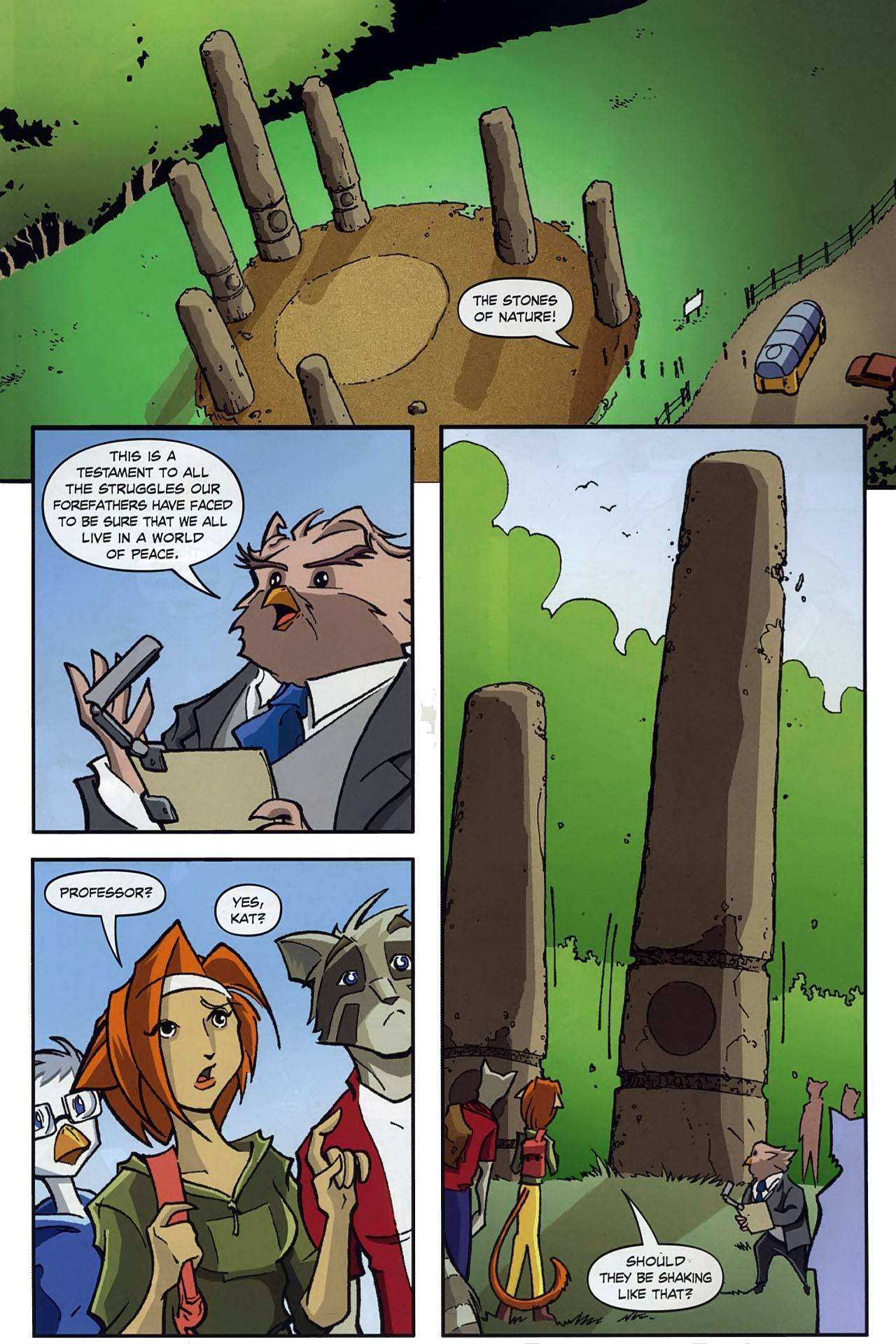 Read online NGuard comic -  Issue #1 - 6