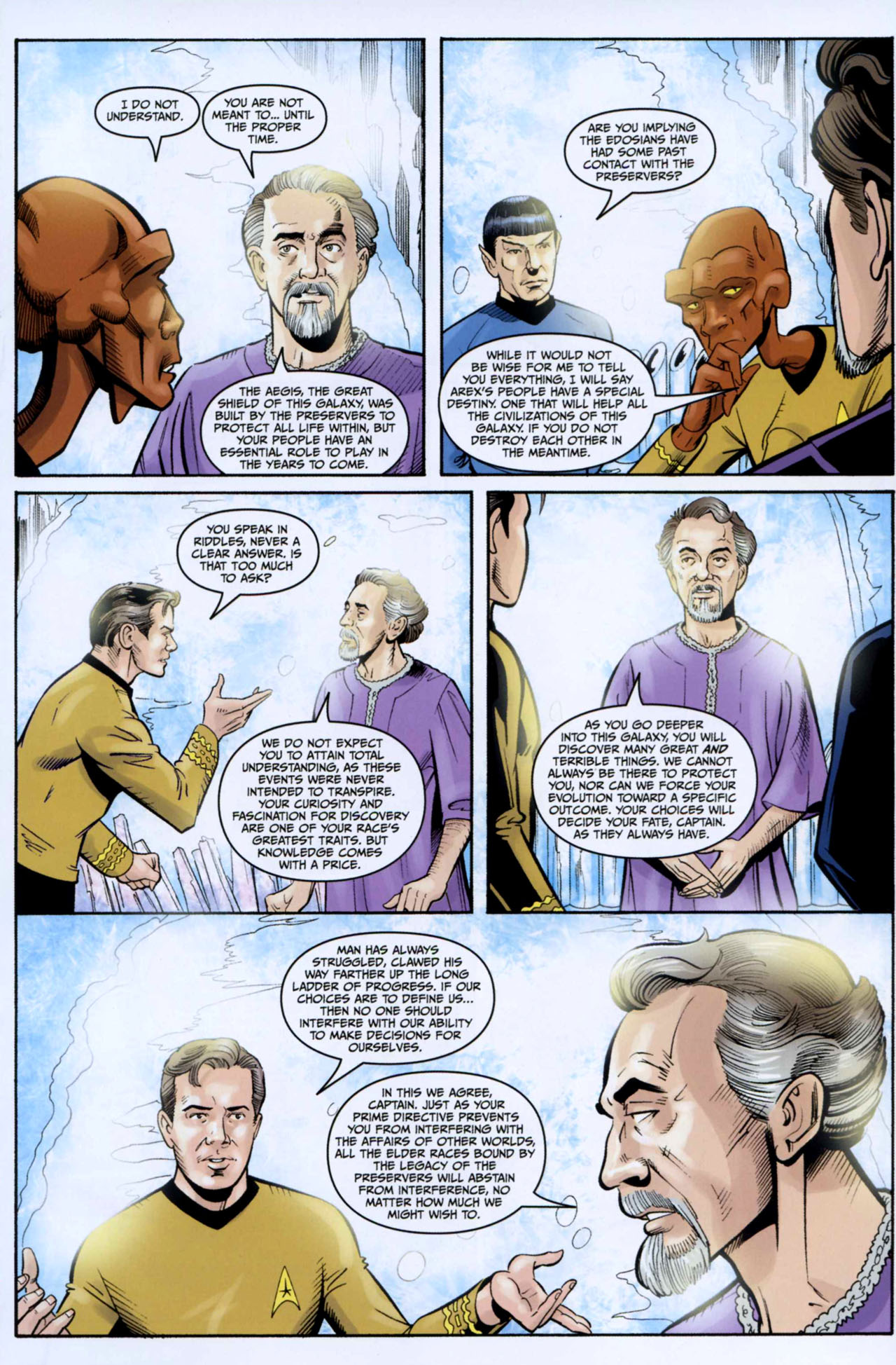 Read online Star Trek Year Four: The Enterprise Experiment comic -  Issue #5 - 17