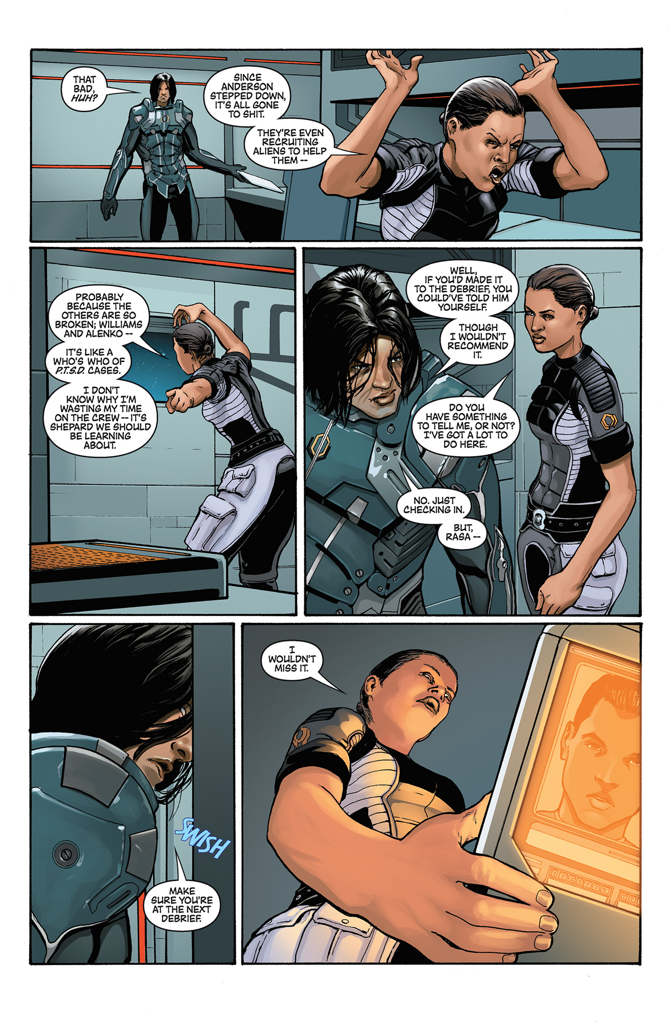 Read online Mass Effect: Foundation comic -  Issue #4 - 24