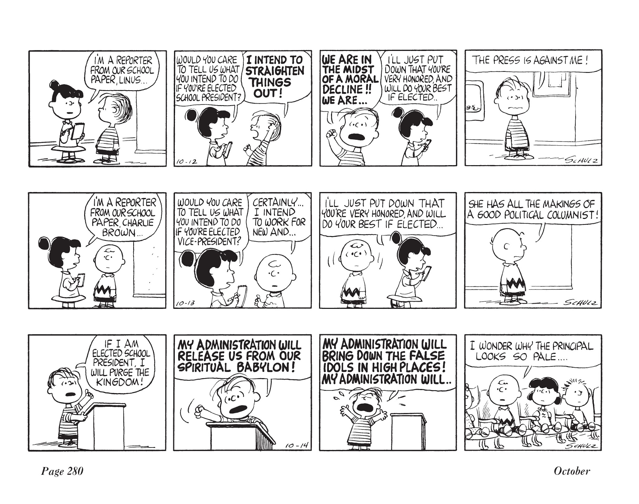 Read online The Complete Peanuts comic -  Issue # TPB 7 - 291