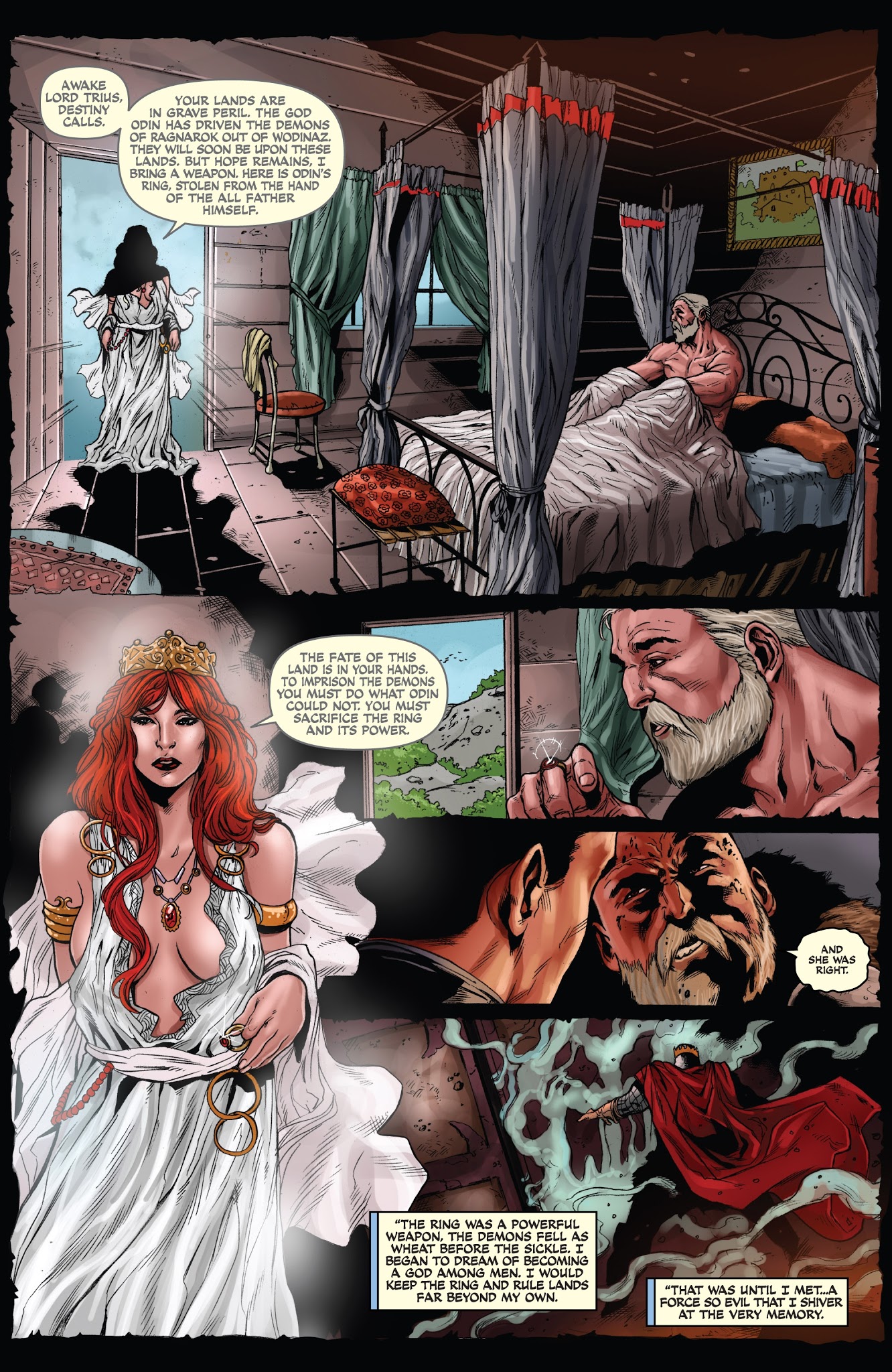 Read online Red Sonja: Revenge of the Gods comic -  Issue #3 - 21