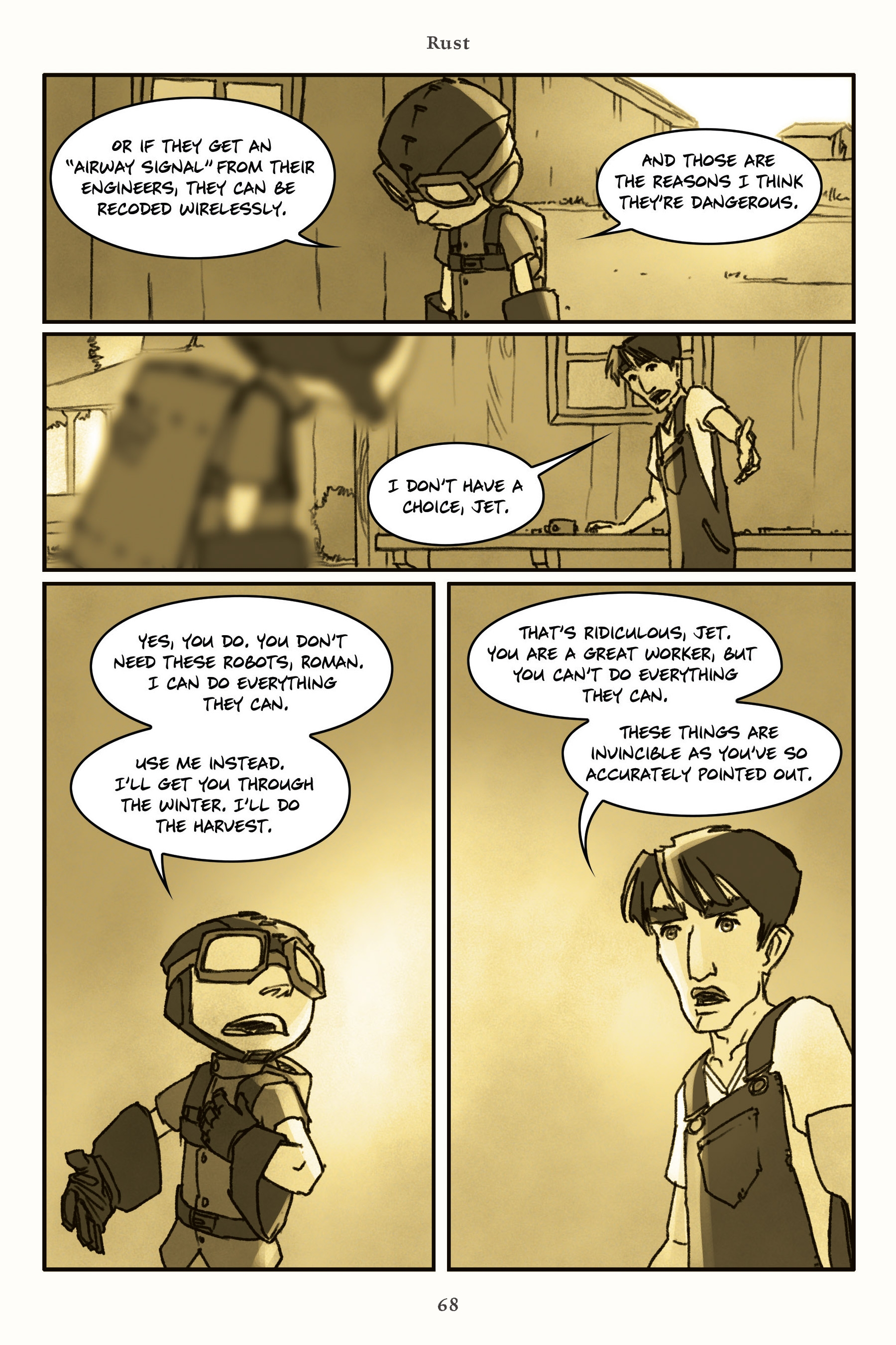 Read online Rust comic -  Issue # TPB 3 (Part 1) - 68