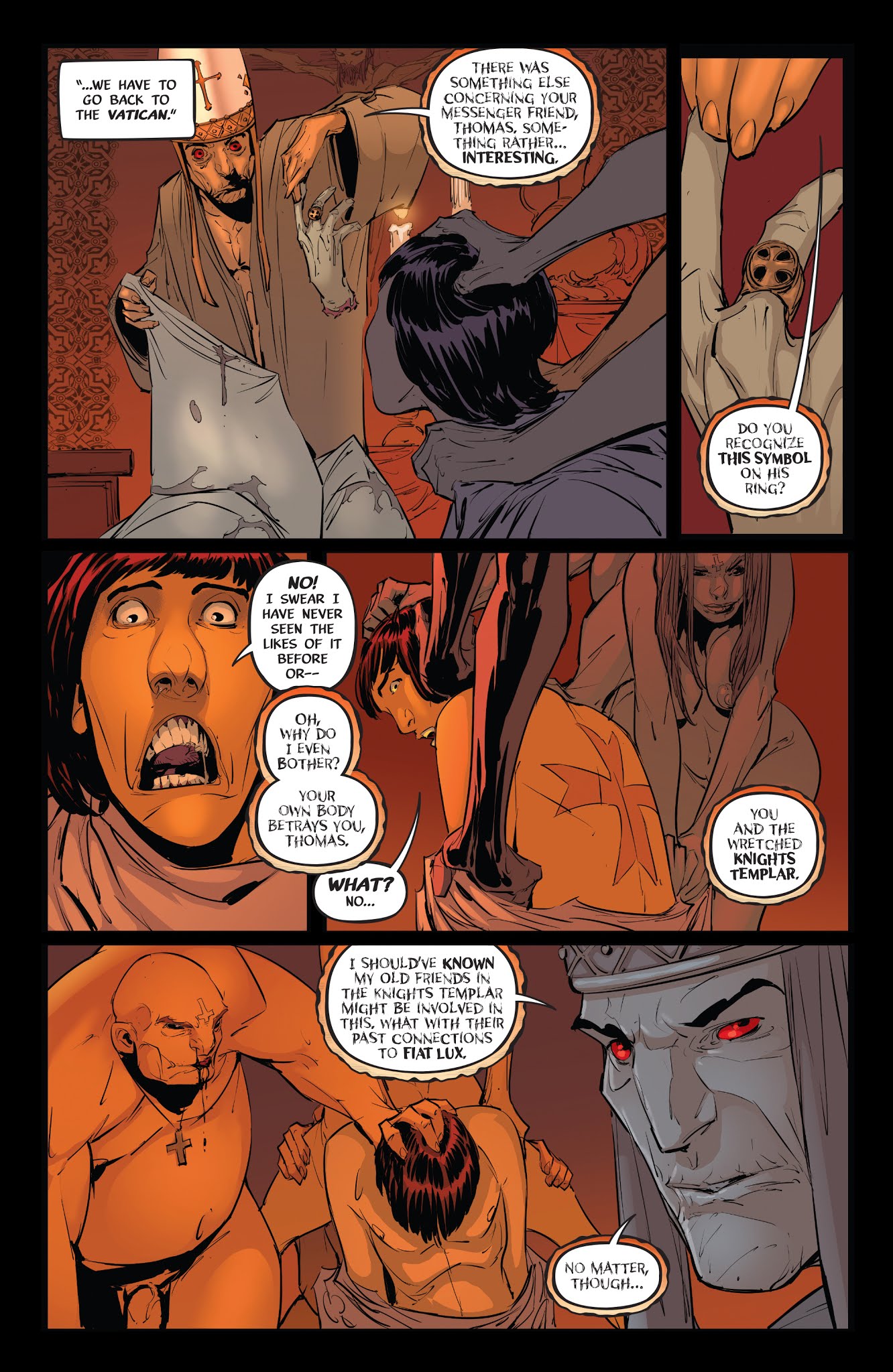 Read online Pestilence: A Story of Satan comic -  Issue #3 - 16
