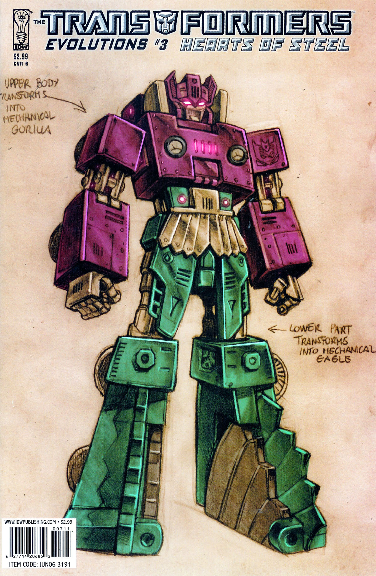Read online The Transformers: Evolutions comic -  Issue #3 - 2
