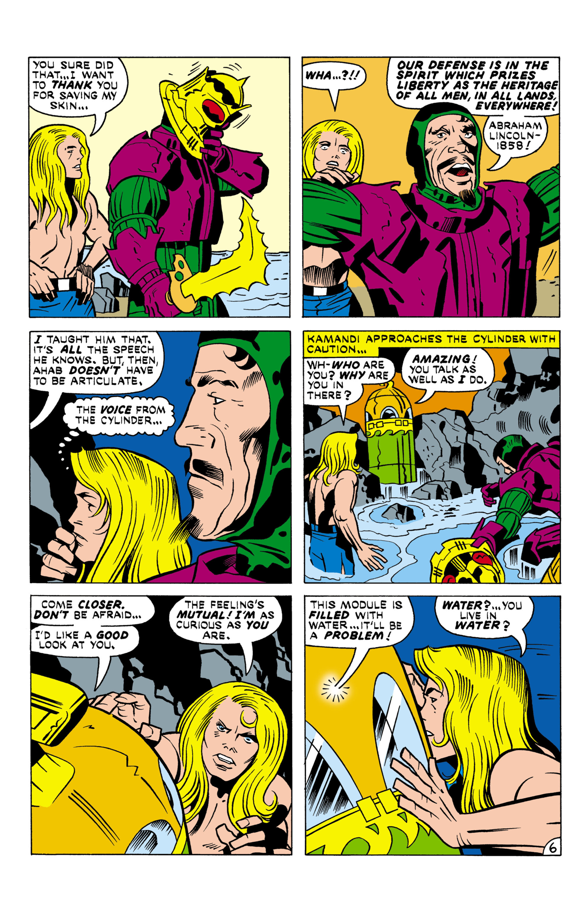 Read online Kamandi, The Last Boy On Earth comic -  Issue #21 - 7