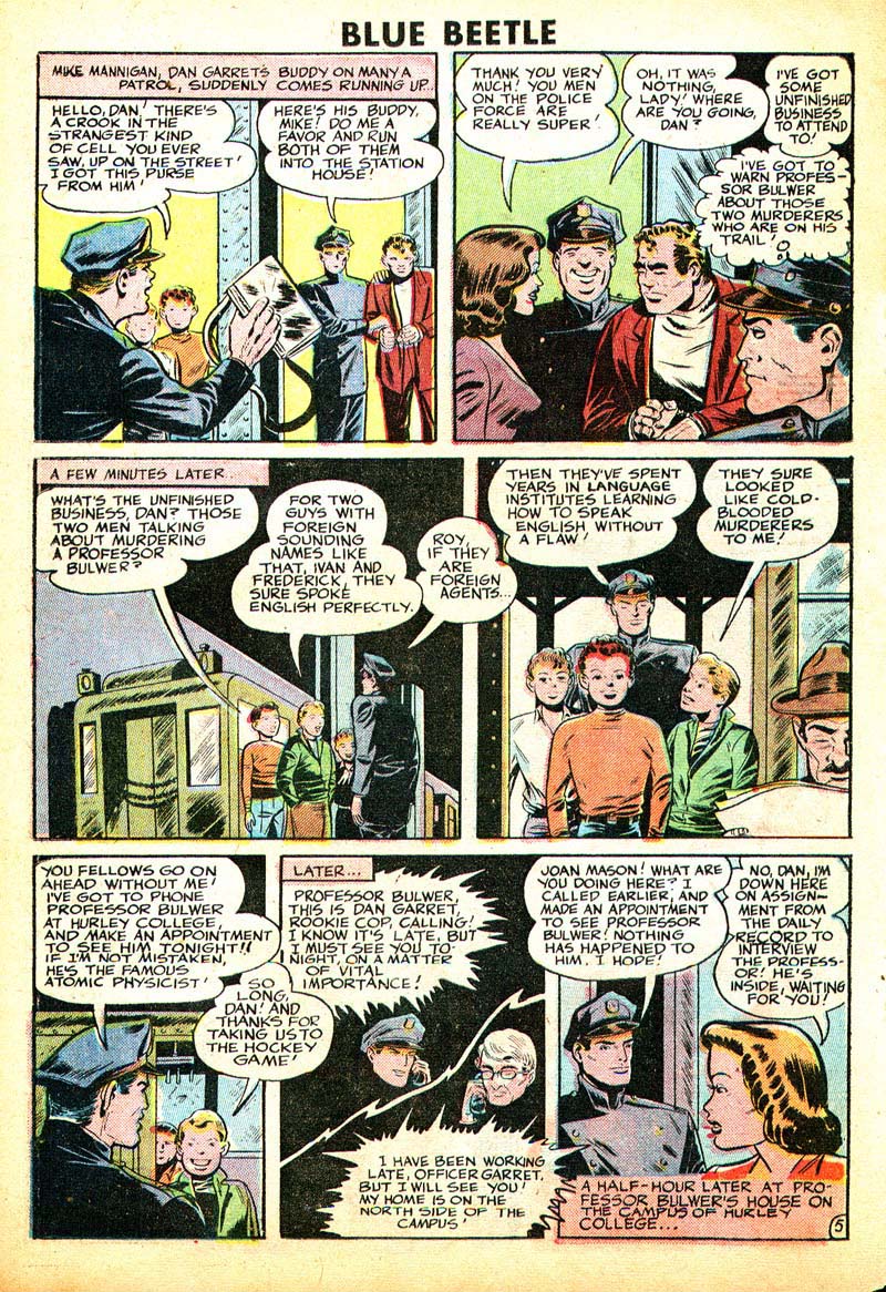 Read online The Blue Beetle comic -  Issue #58 - 17