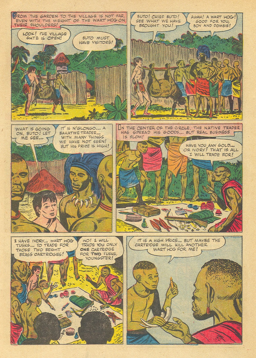 Read online Tarzan (1948) comic -  Issue #49 - 22