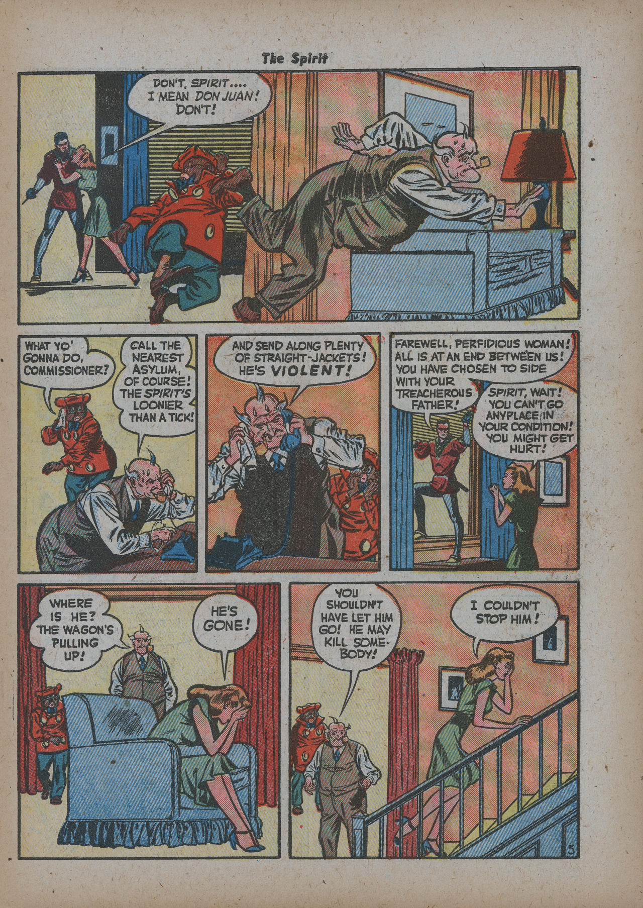 Read online The Spirit (1944) comic -  Issue #13 - 47