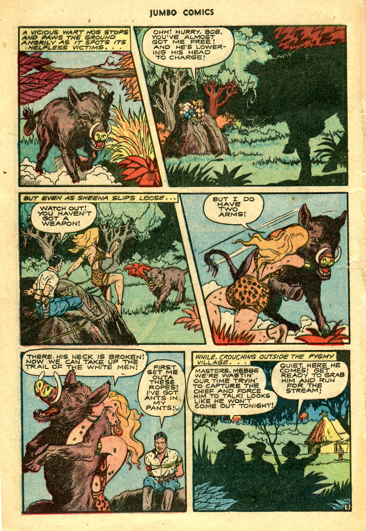 Read online Jumbo Comics comic -  Issue #63 - 11