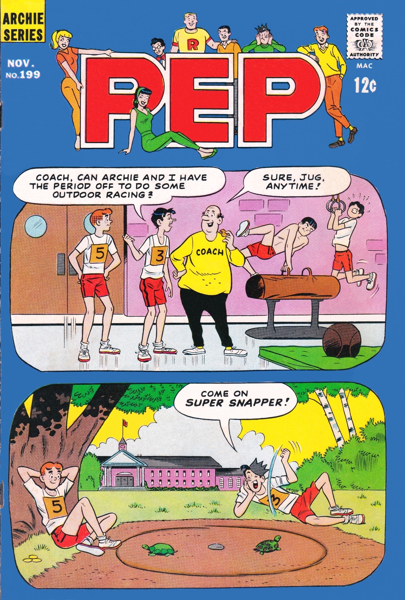Read online Pep Comics comic -  Issue #199 - 1