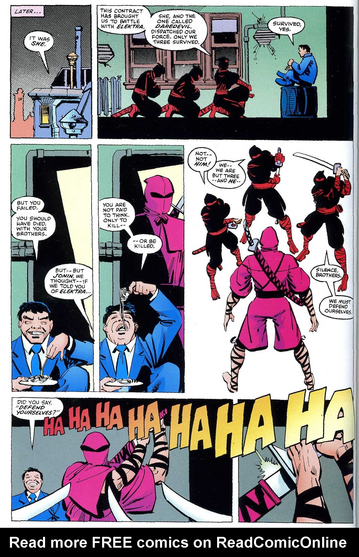 Read online Daredevil Visionaries: Frank Miller comic -  Issue # TPB 2 - 160