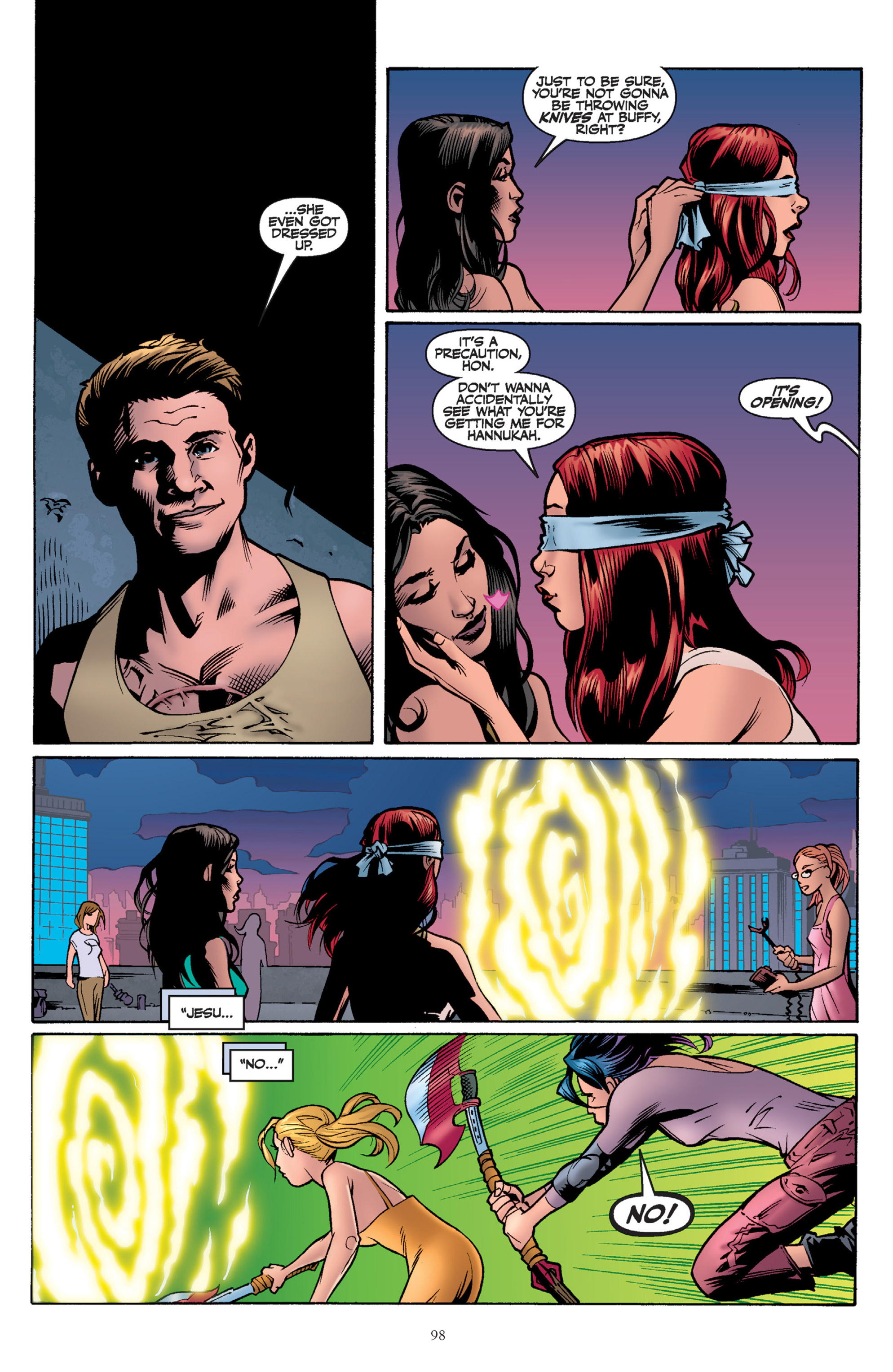 Read online Buffy the Vampire Slayer Season Eight comic -  Issue # _TPB 4 - Time Of Your Life - 96
