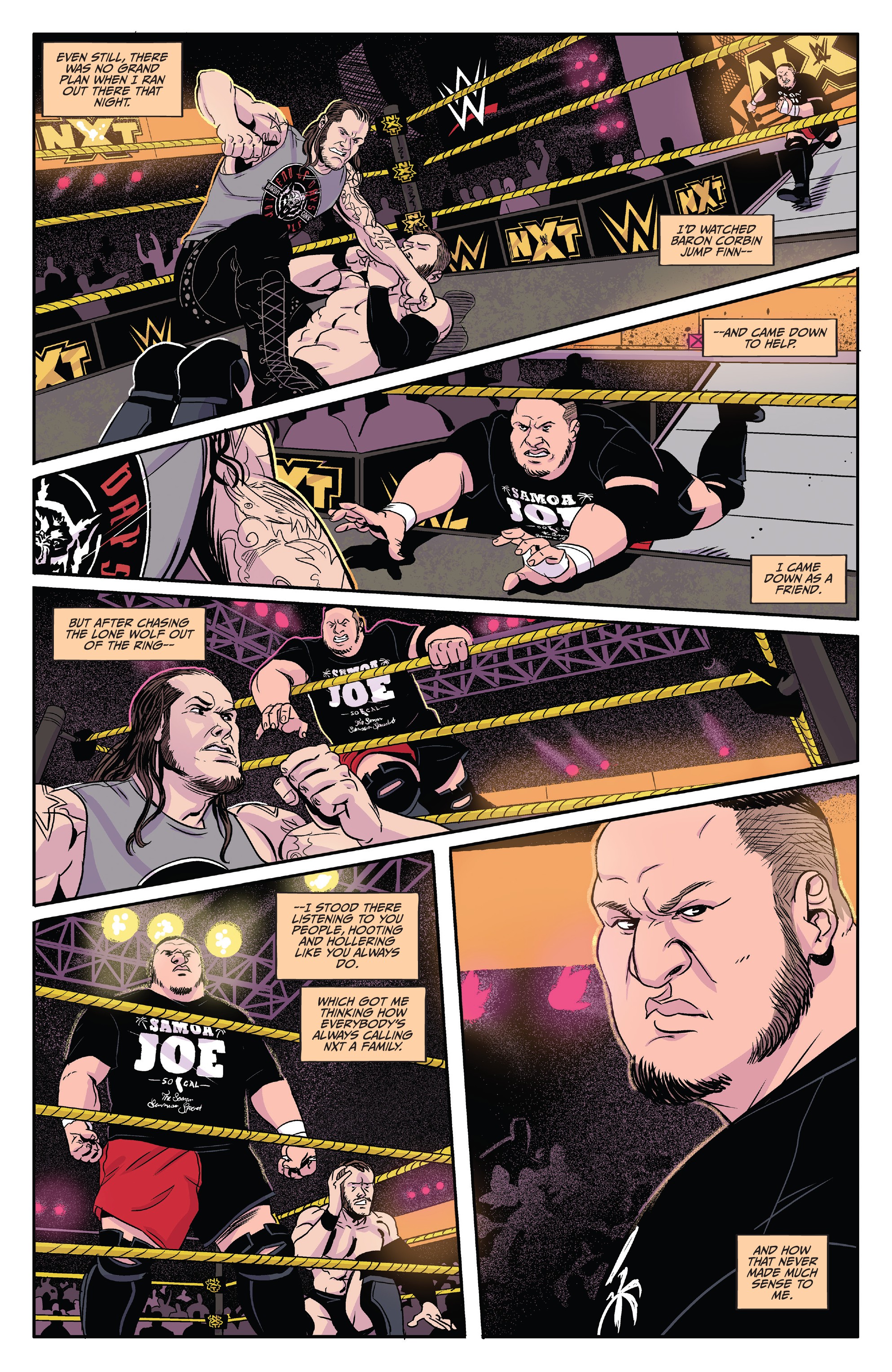 Read online WWE: NXT Takeover comic -  Issue # TPB - 50