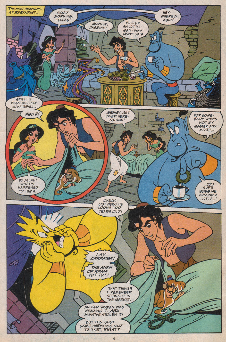 Read online Disney's Aladdin comic -  Issue #2 - 8