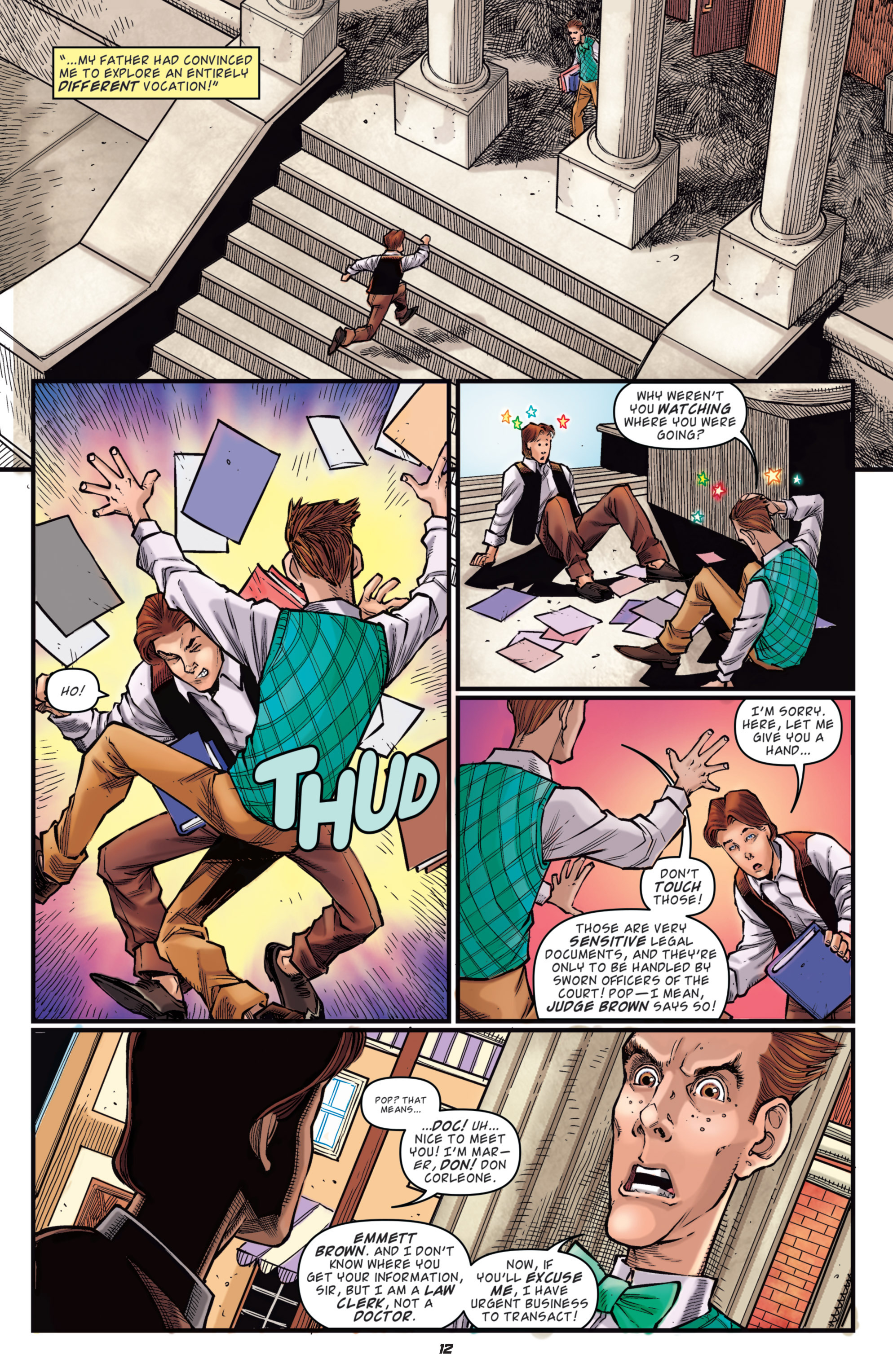 Read online Back to the Future: Citizen Brown comic -  Issue #1 - 14