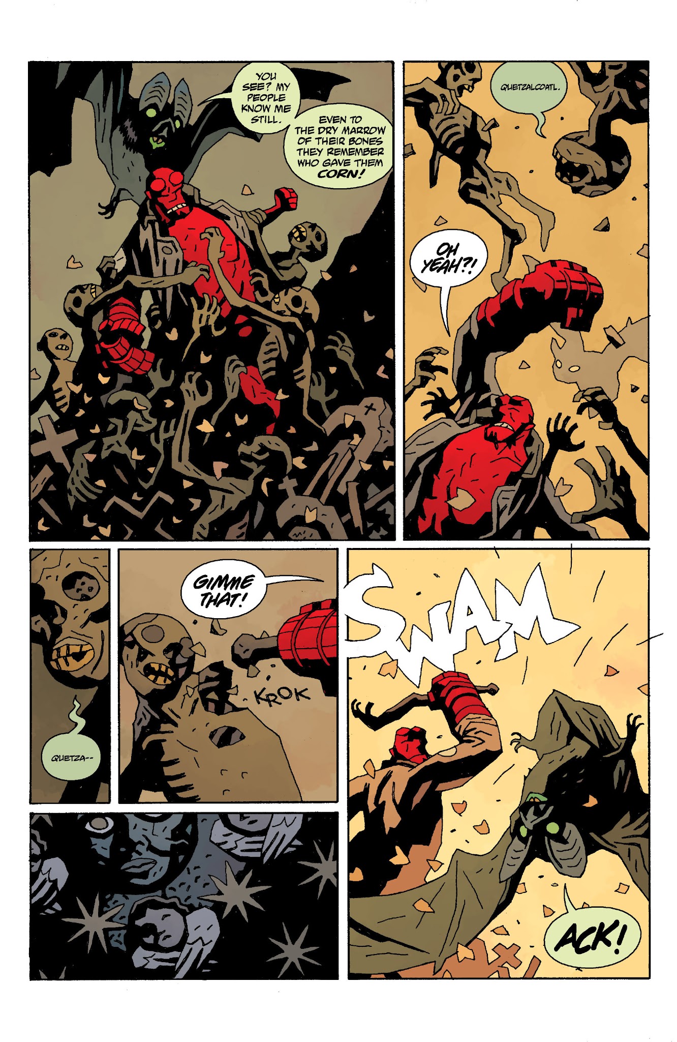 Read online Hellboy In Mexico comic -  Issue # TPB - 43