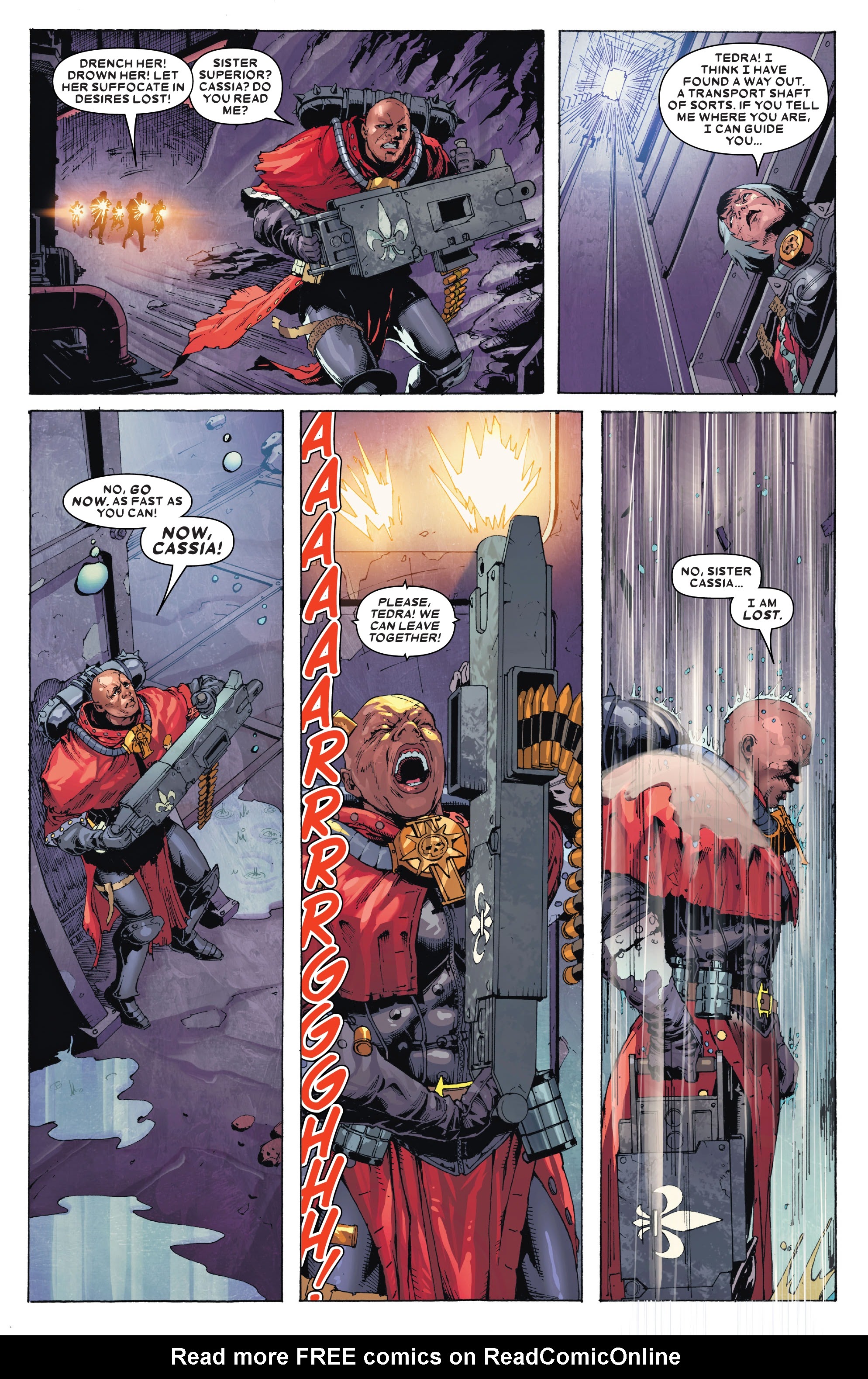 Read online Warhammer 40,000: Sisters Of Battle comic -  Issue #5 - 17