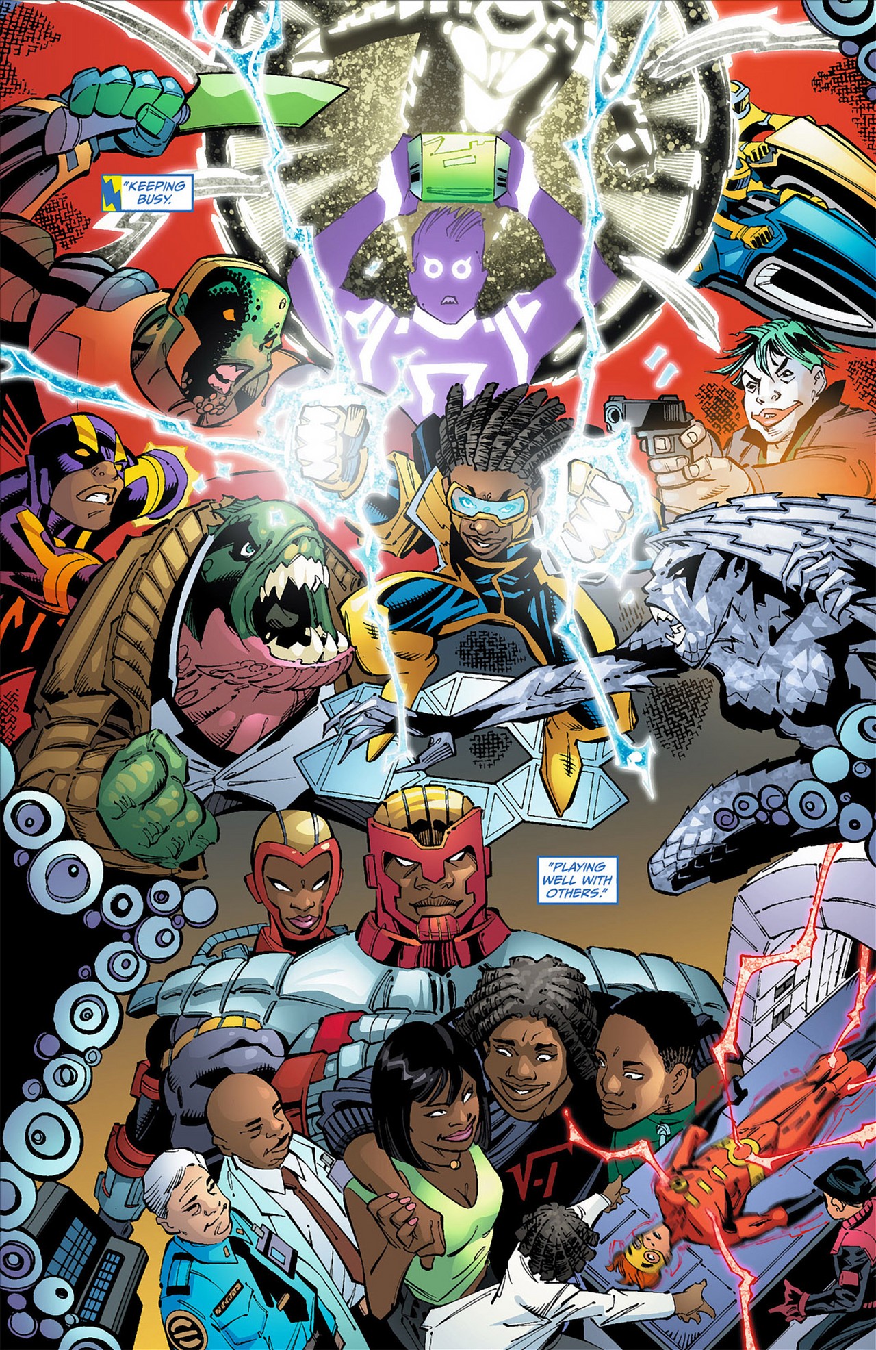 Read online Static Shock comic -  Issue #8 - 16