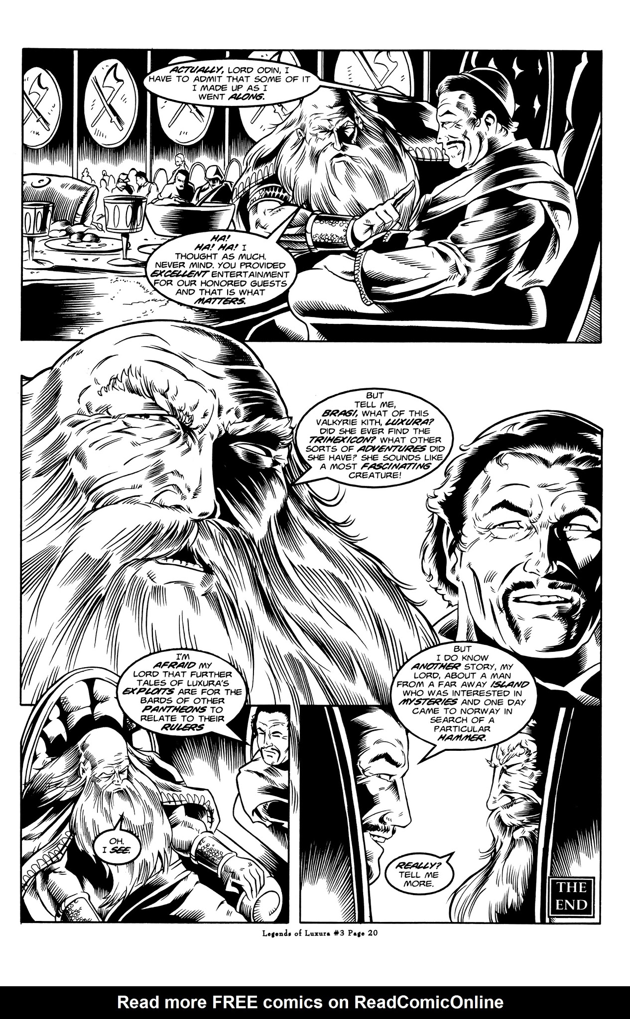 Read online Legends of Luxura comic -  Issue #3 - 22