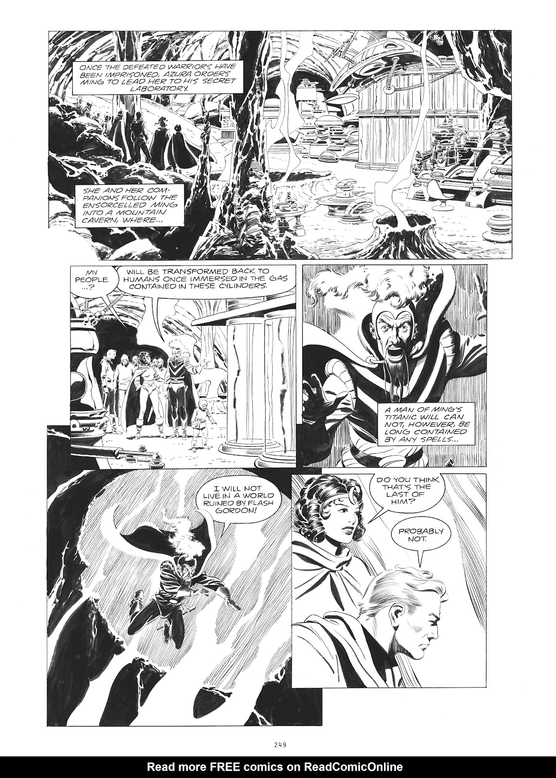 Al Williamson's Flash Gordon, A Lifelong Vision of the Heroic issue TPB (Part 3) - Page 52
