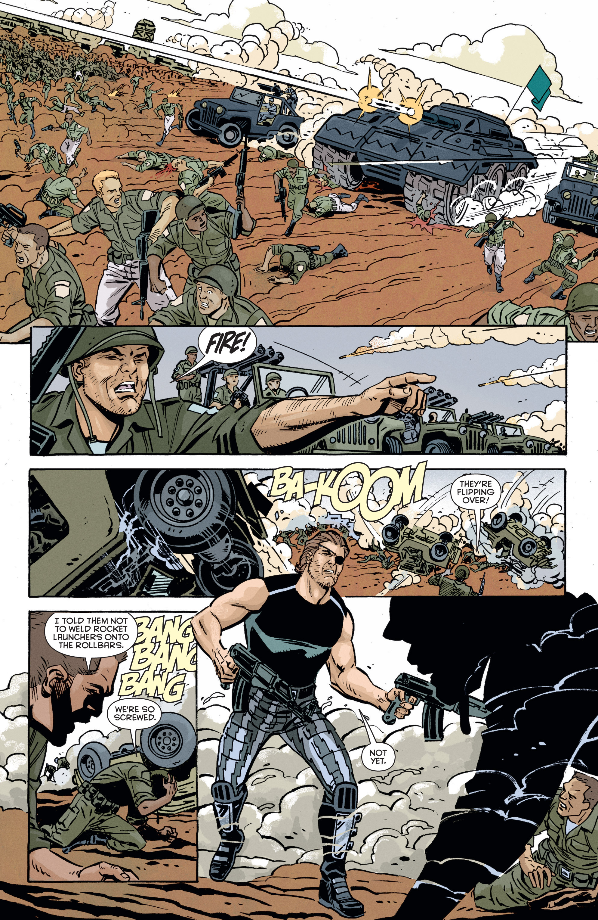 Read online Escape from New York comic -  Issue #4 - 5