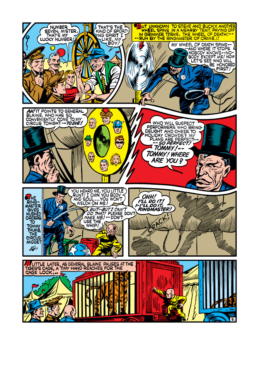 Read online Captain America Comics comic -  Issue #5 - 4