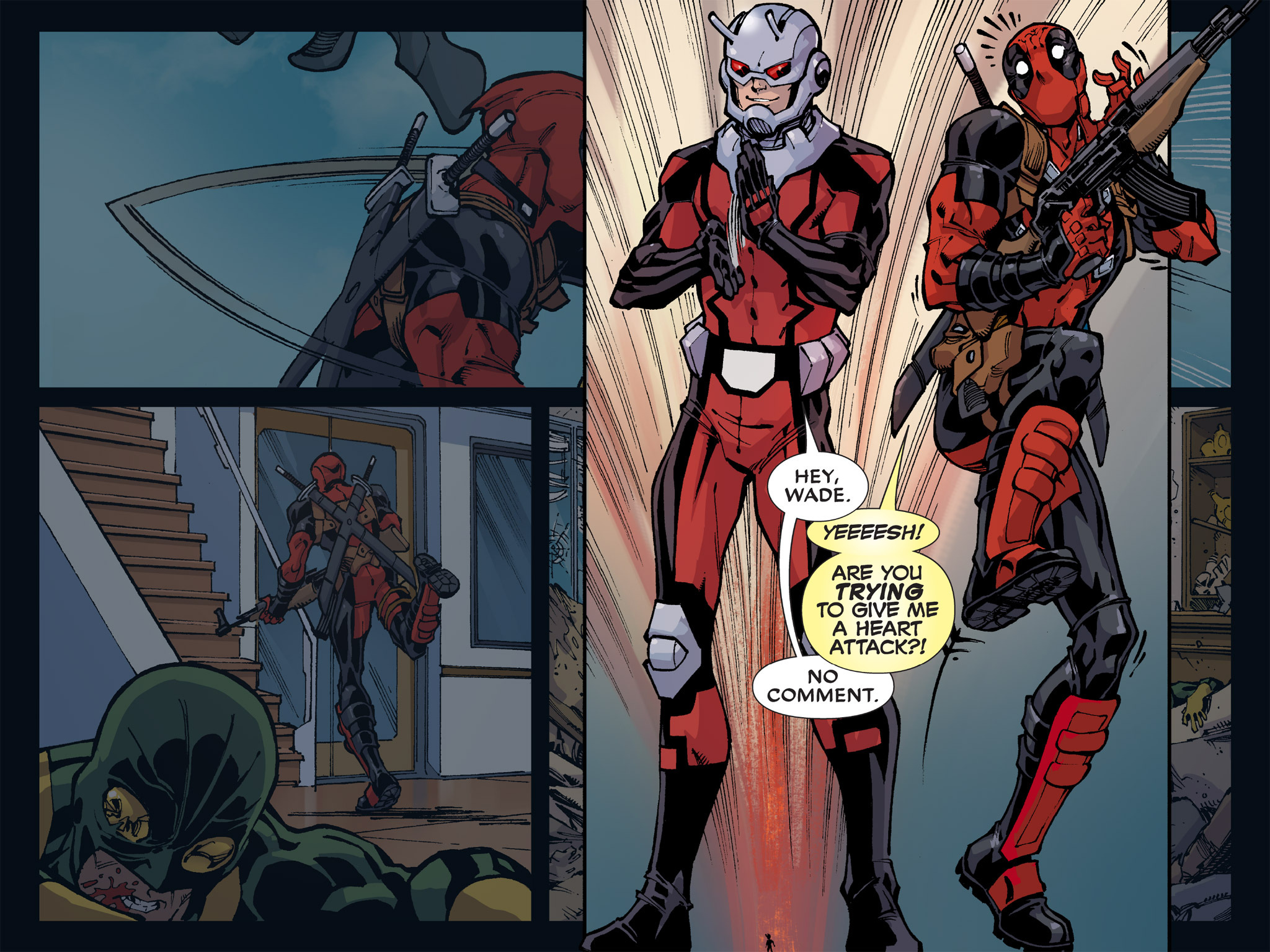 Read online Deadpool: Too Soon? Infinite Comic comic -  Issue #4 - 36