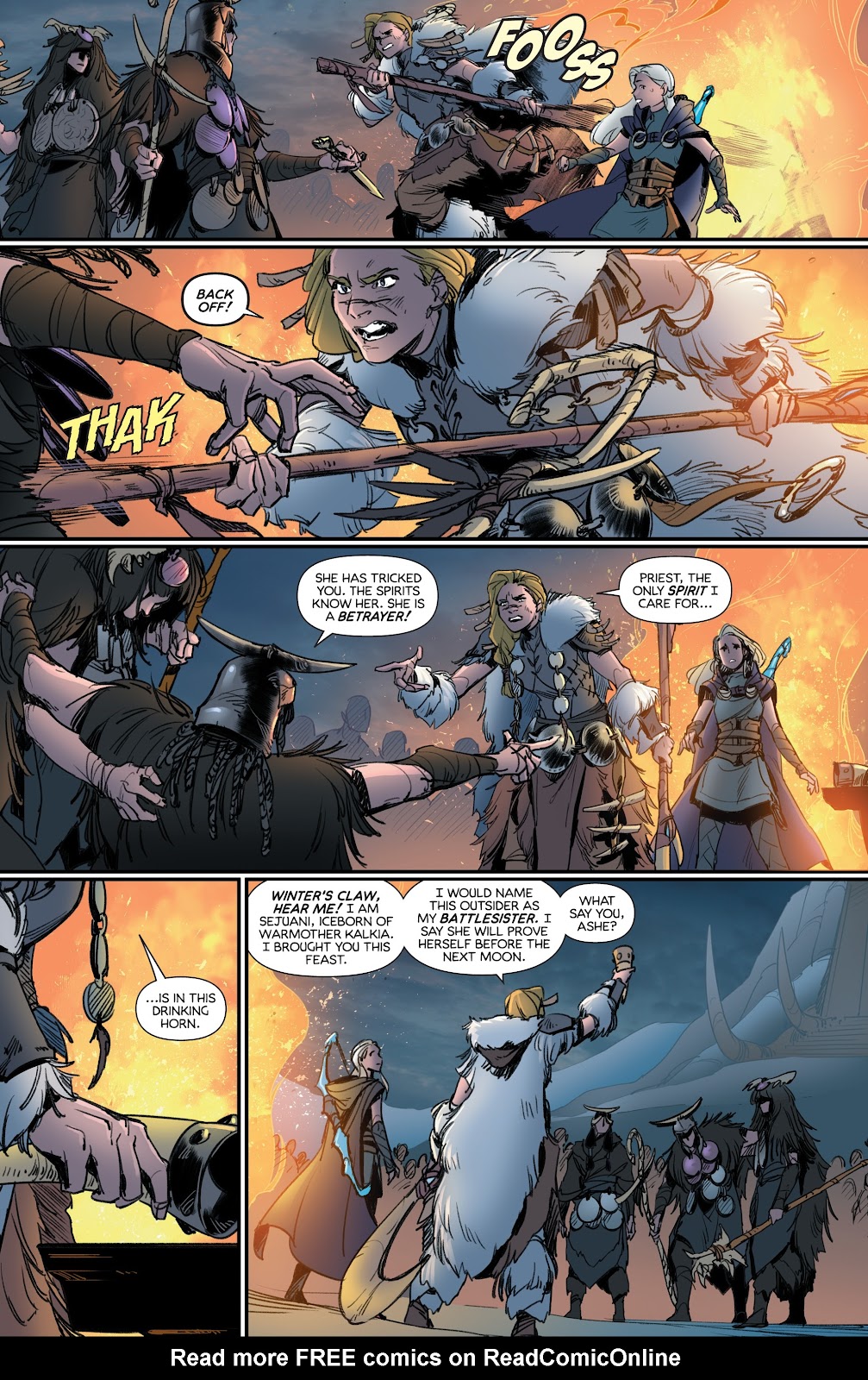 Read online League of Legends: Ashe: Warmother Special Edition comic -  Issue #4 - 11