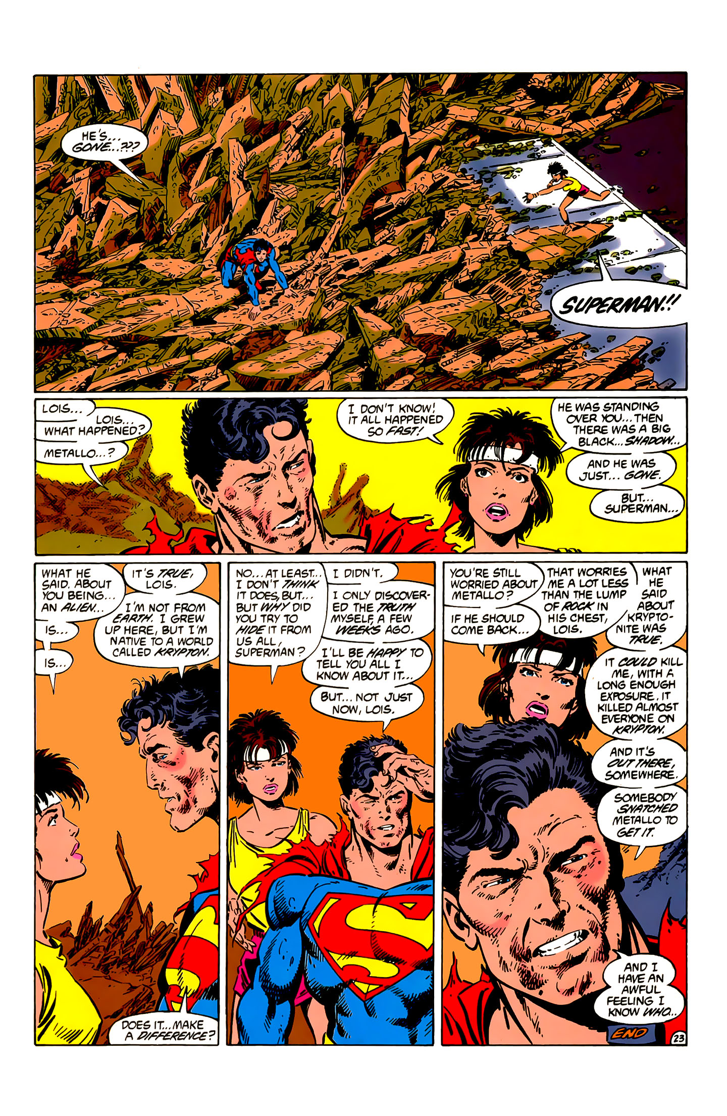Read online Superman (1987) comic -  Issue #1 - 24