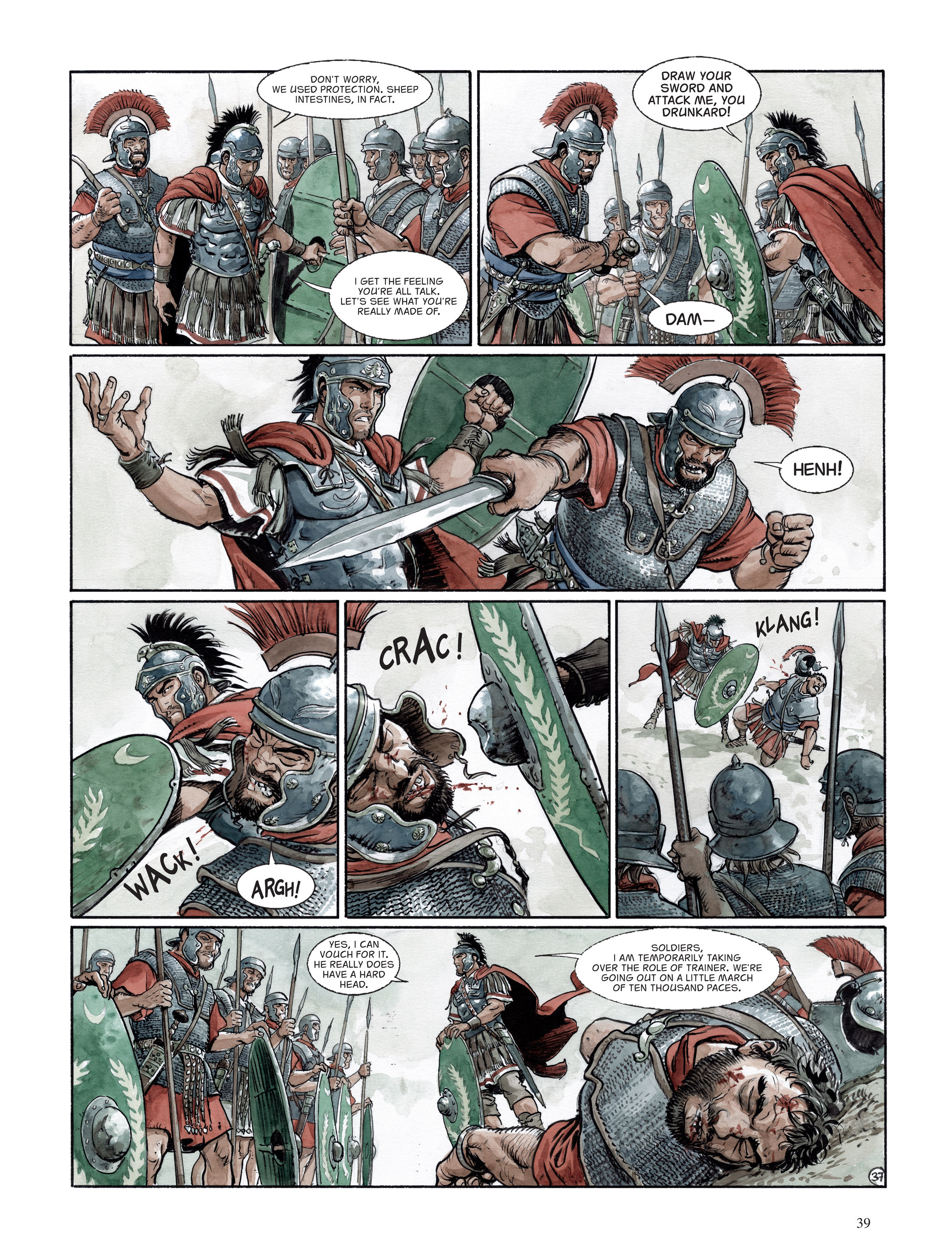 Read online The Eagles of Rome comic -  Issue # TPB 3 - 40