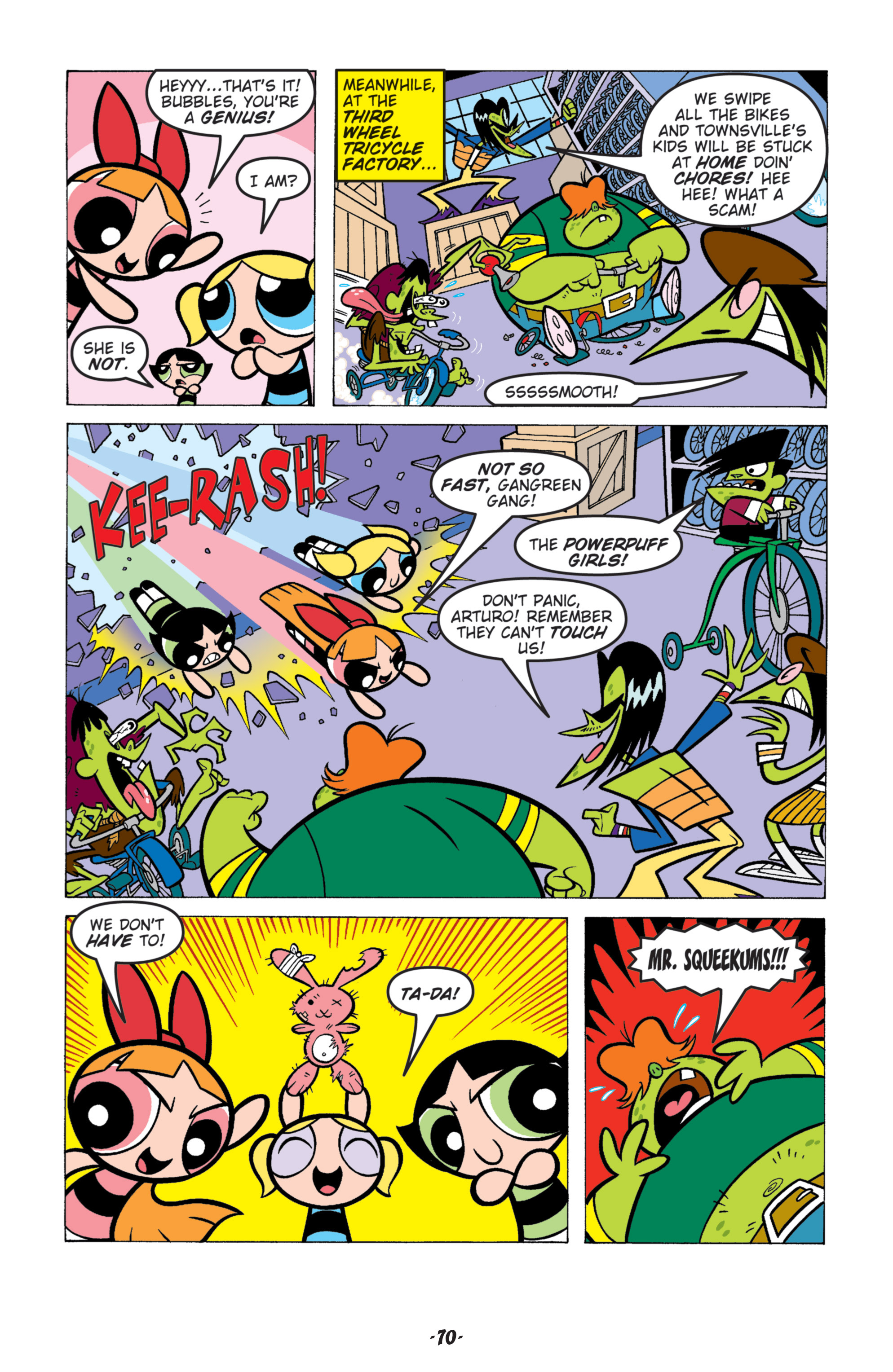 Read online Powerpuff Girls Classics comic -  Issue # TPB 3 - 71
