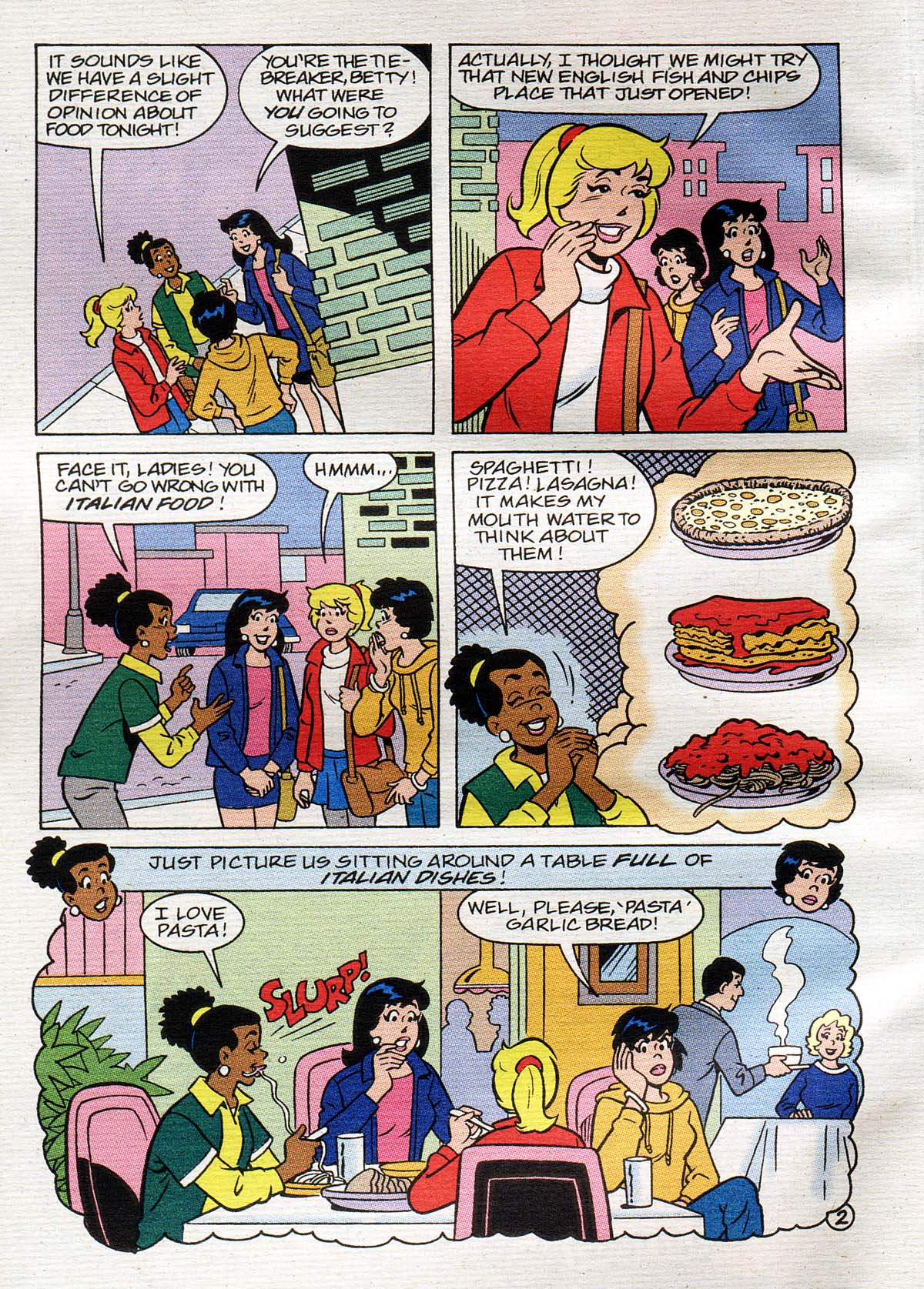 Read online Betty and Veronica Digest Magazine comic -  Issue #137 - 3