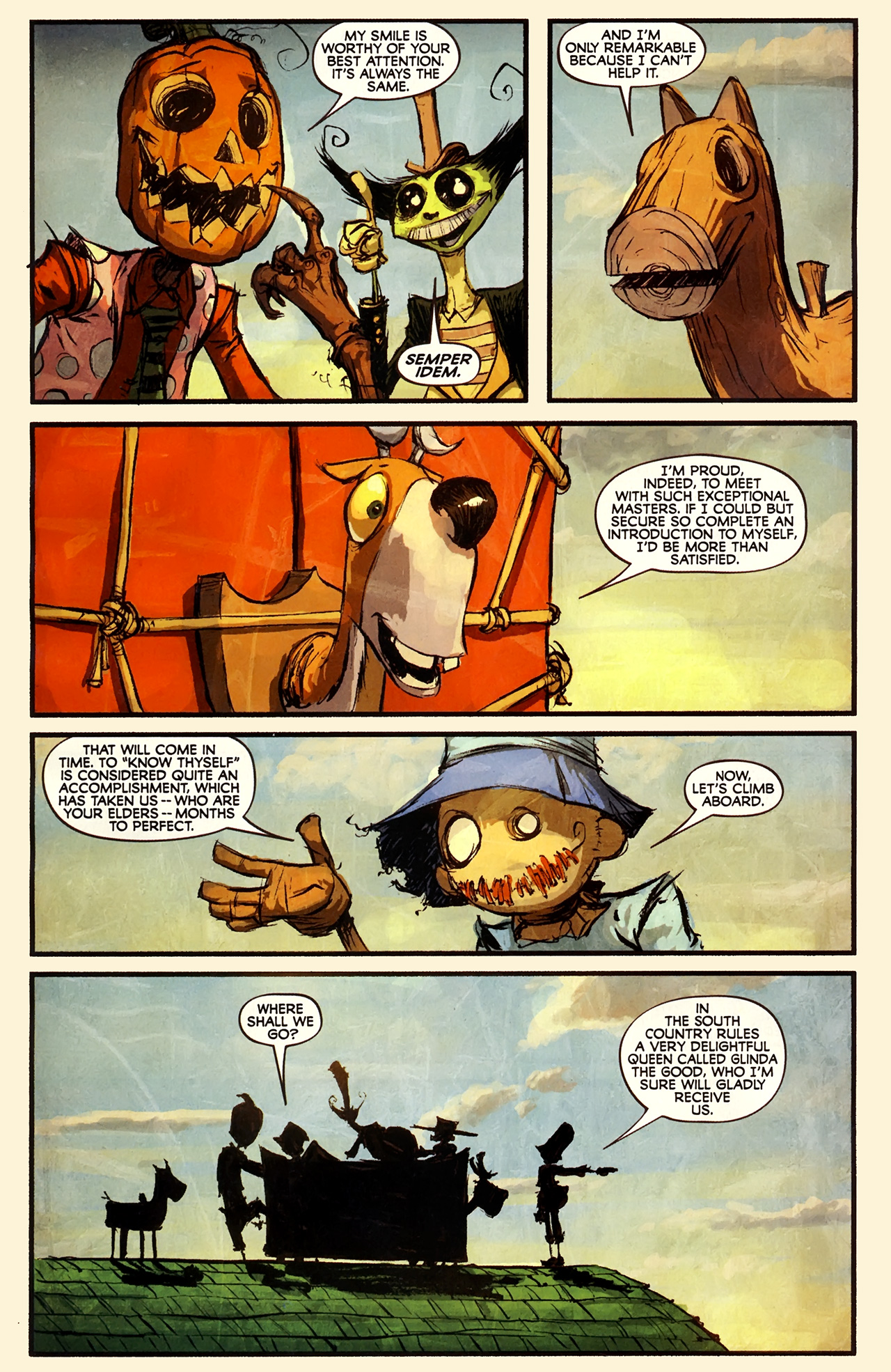 Read online The Marvelous Land of Oz comic -  Issue #6 - 12