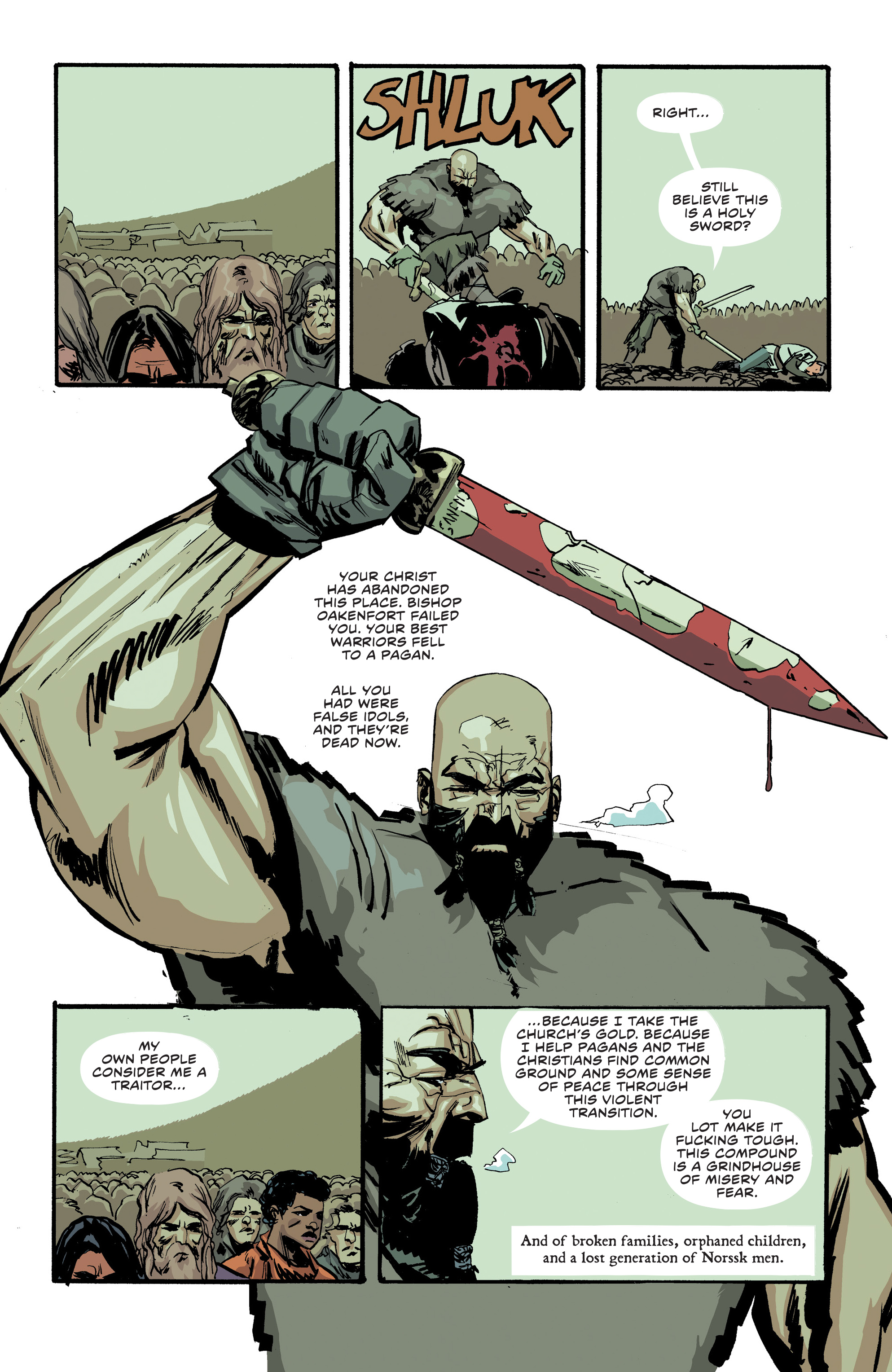 Read online Black Road comic -  Issue #9 - 14