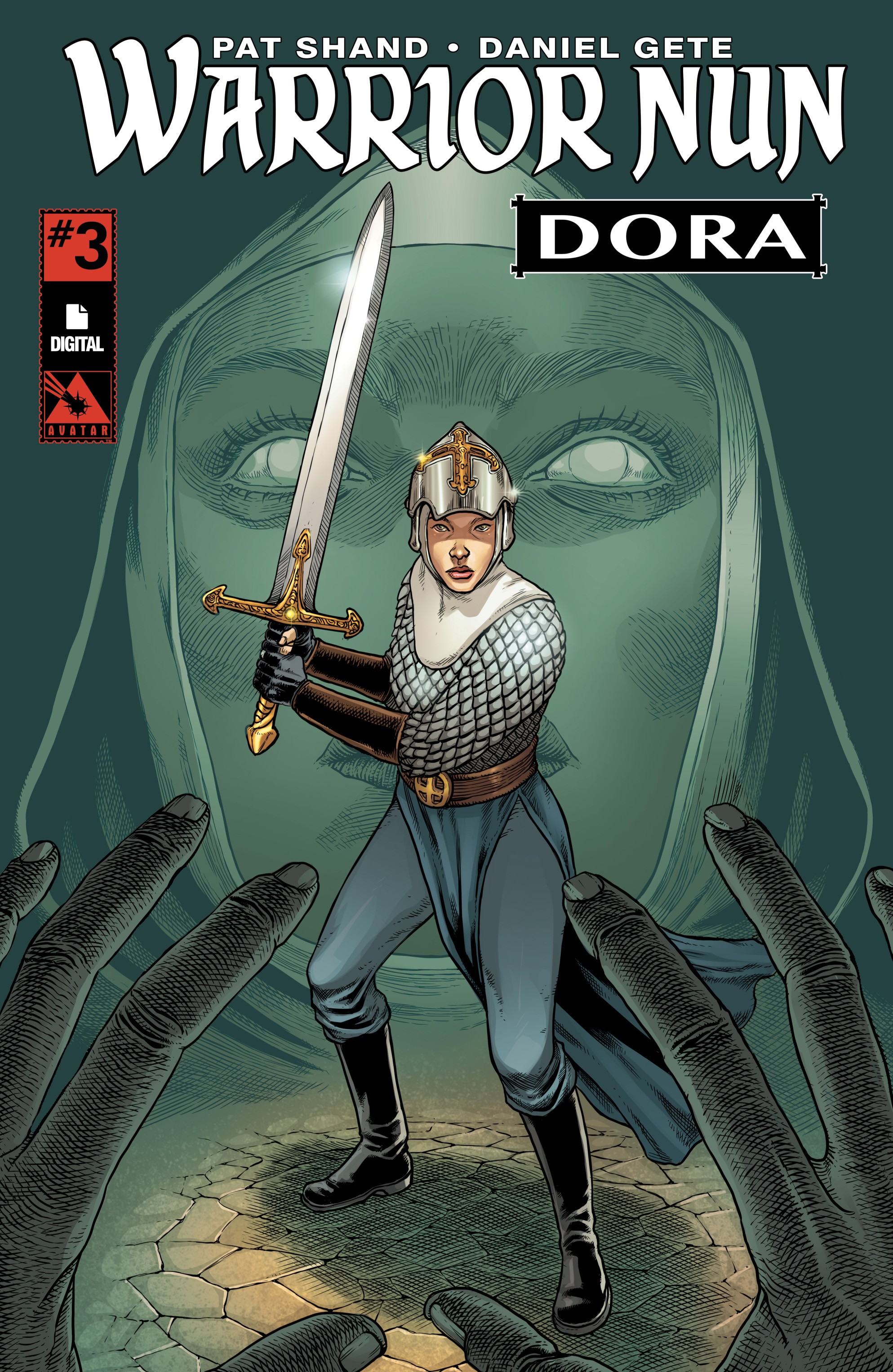 Read online Warrior Nun: Dora comic -  Issue #3 - 1