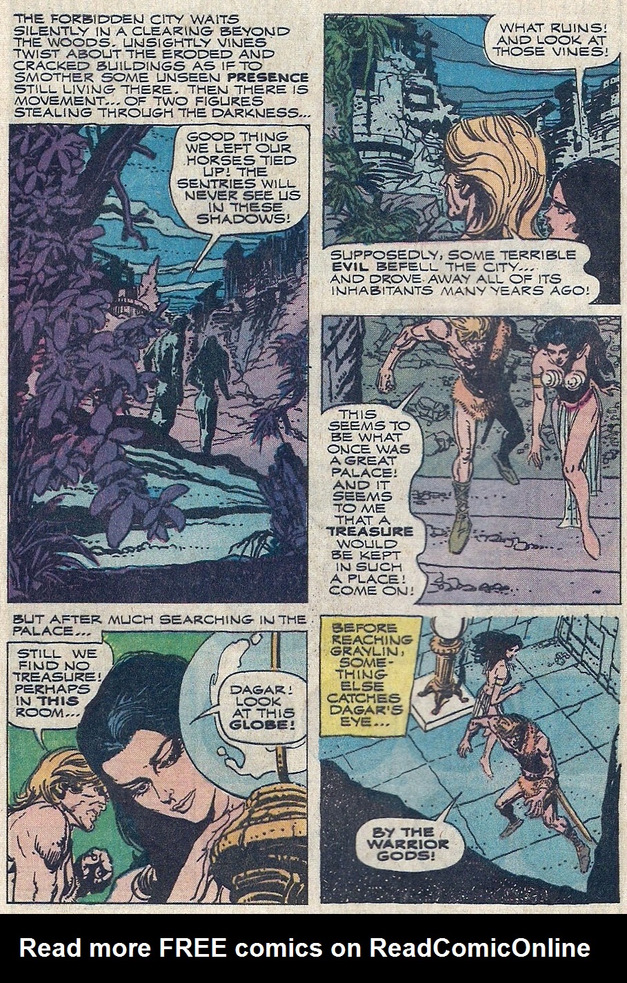 Read online Dagar the Invincible comic -  Issue #6 - 8