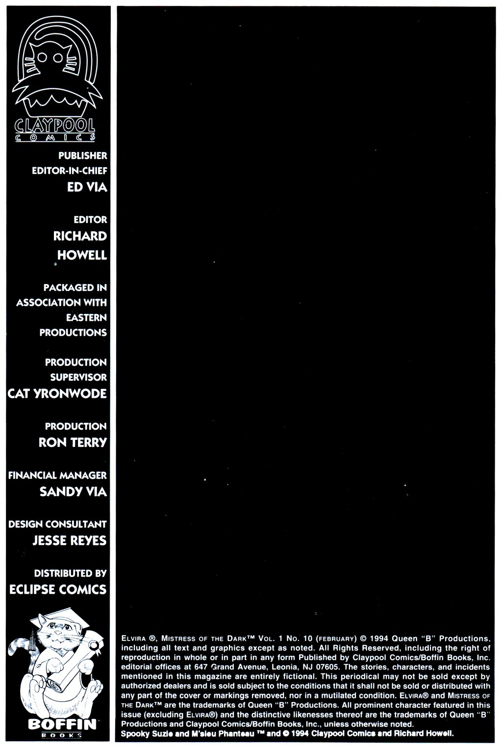 Read online Elvira, Mistress of the Dark comic -  Issue #10 - 2