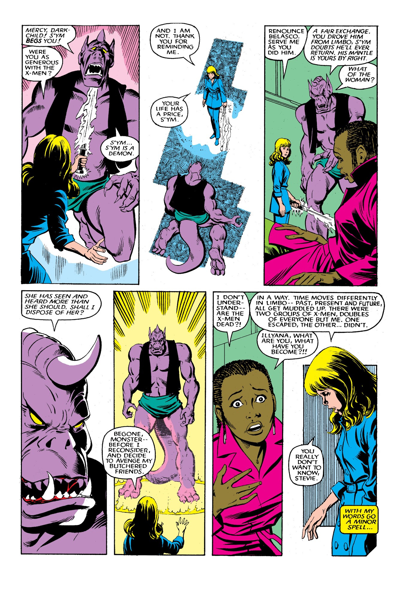 Read online New Mutants Classic comic -  Issue # TPB 2 - 159